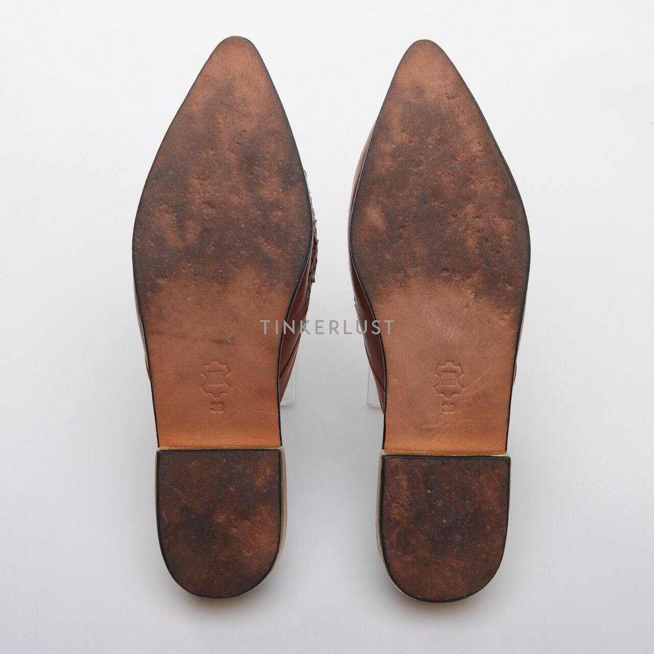 Ella & Glo Brown Mules Sandals