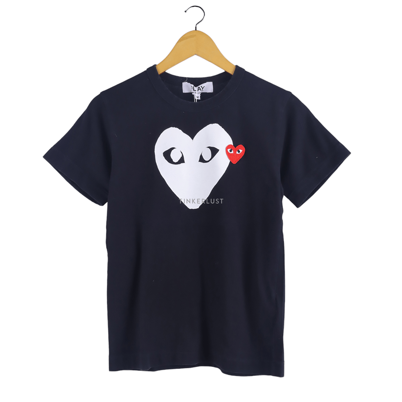Play by Comme des Garcons Black Heart Print T-Shirt