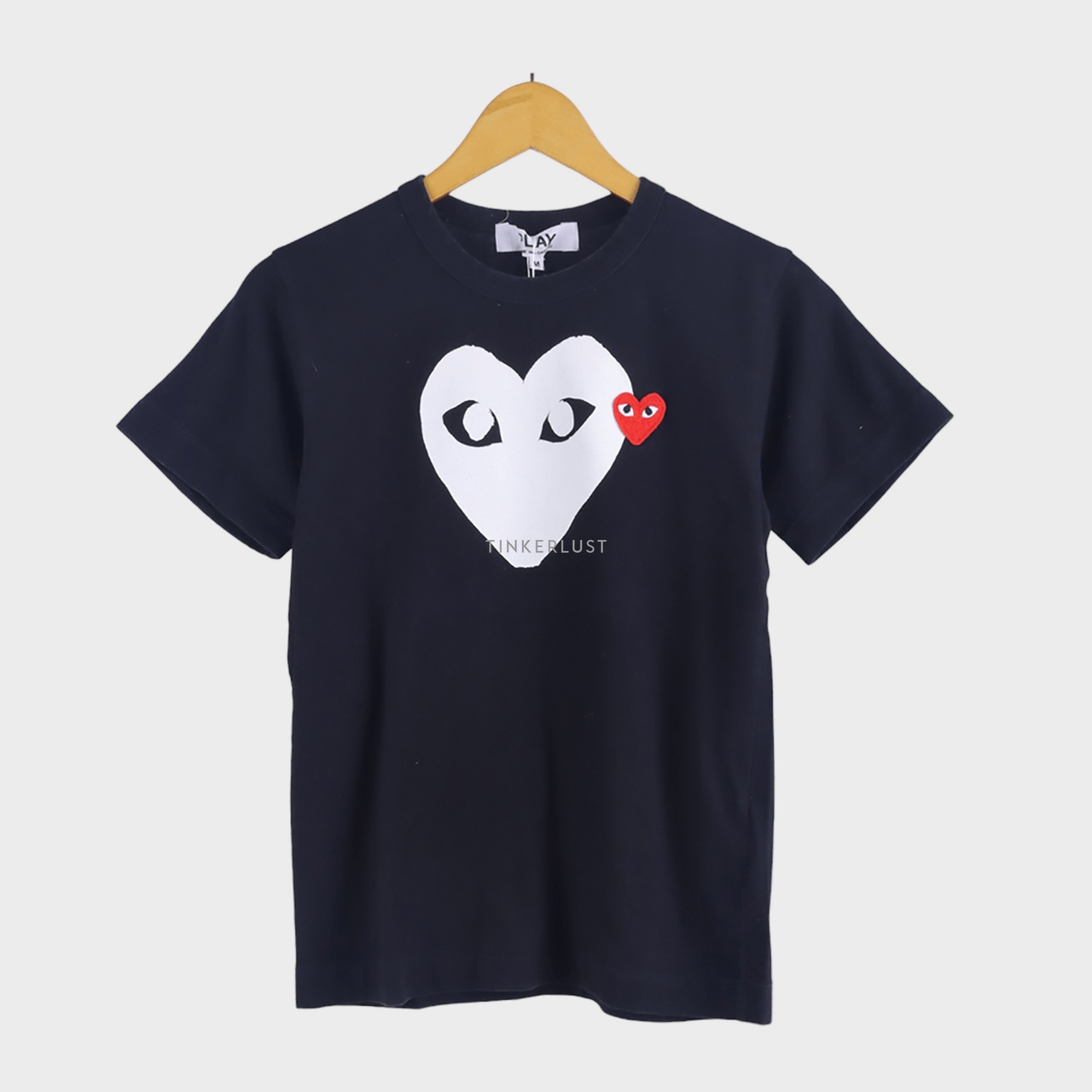 Play by Comme des Garcons Black Heart Print T-Shirt
