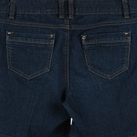 Blue Denim Basic Shorts