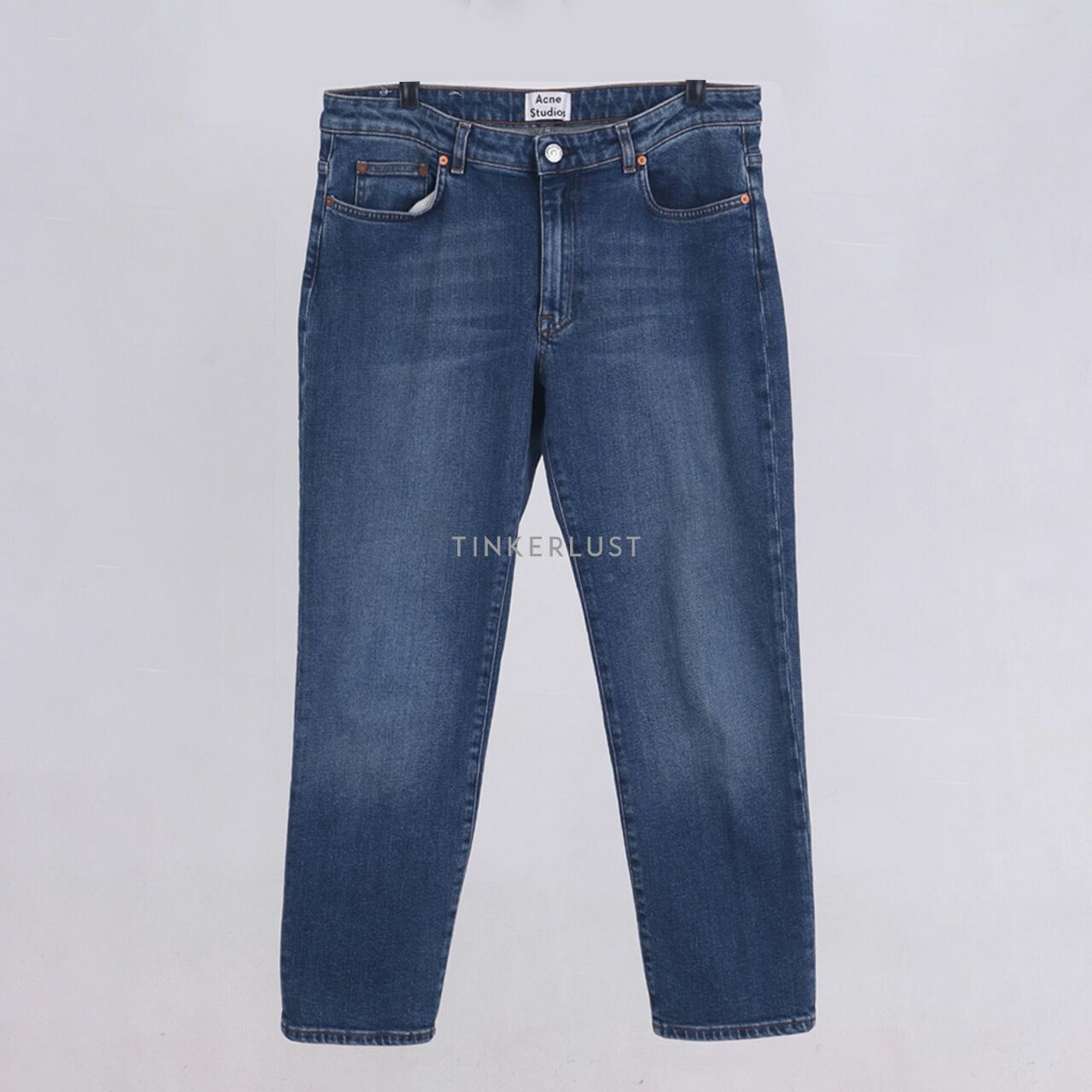 Acne Studios Row Str Vintage Blue Jeans
