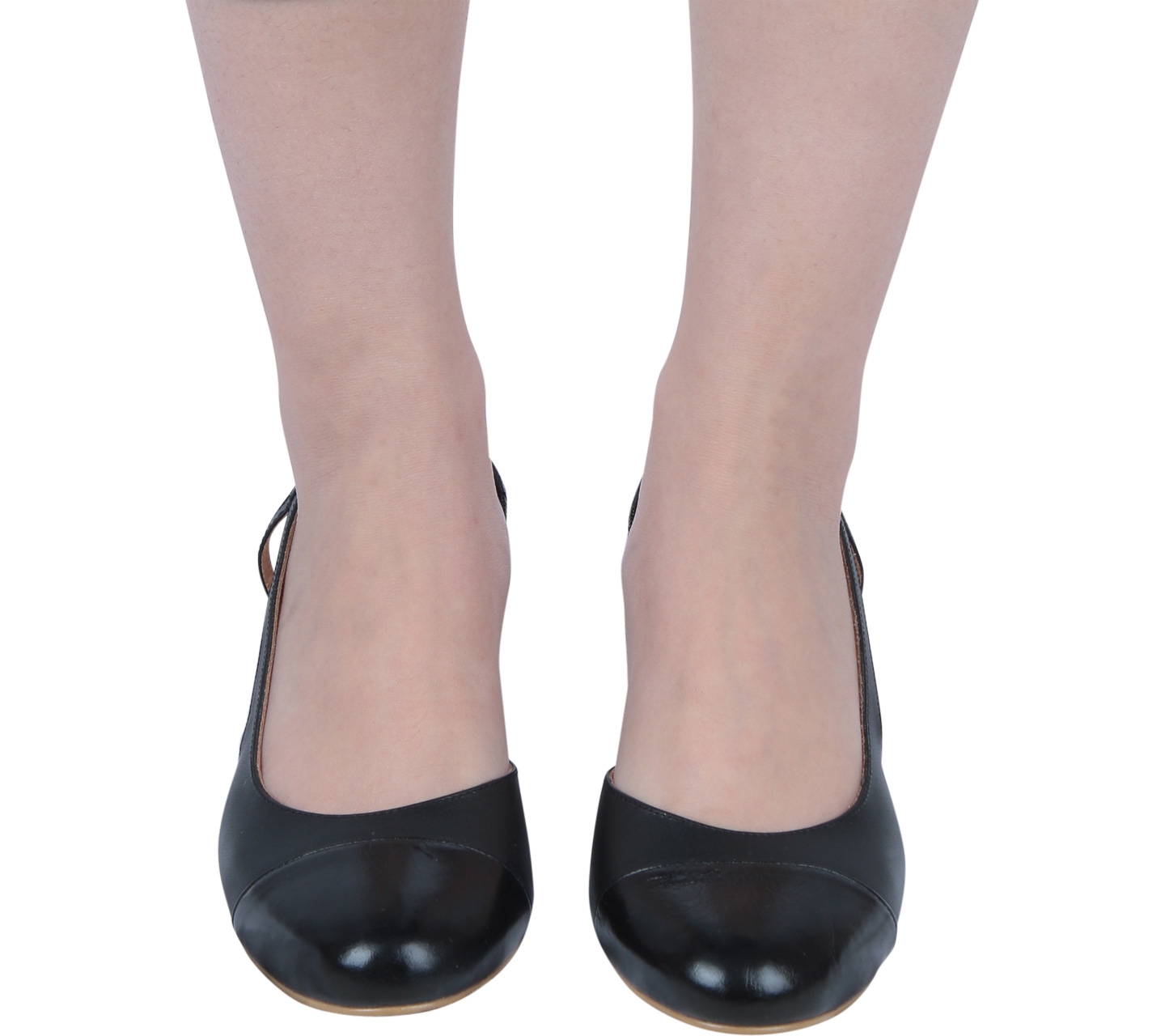 Enve Black Tiffany Mid Heels