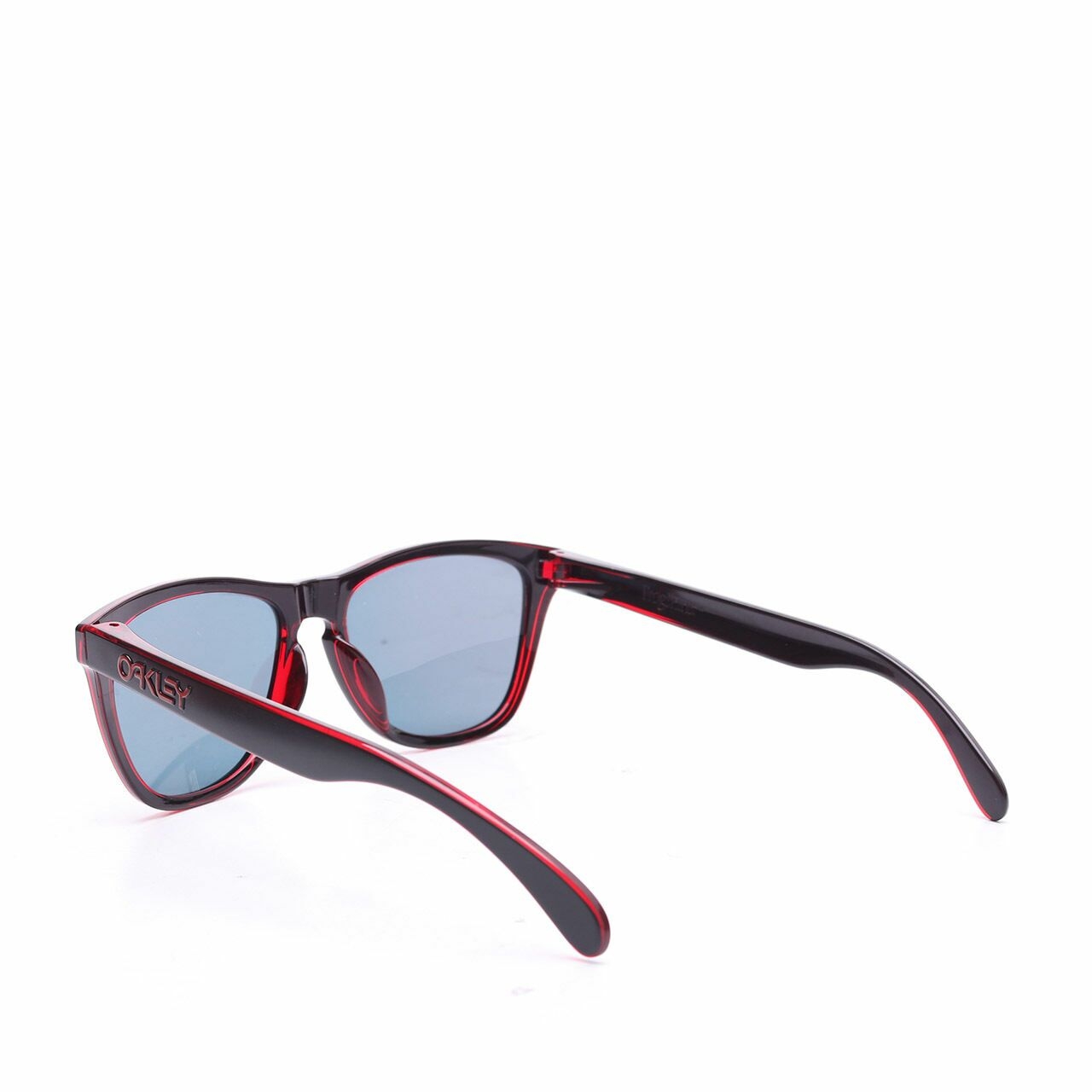 Oakley Red & Black Torch Iridium Frogskins Sunglasses