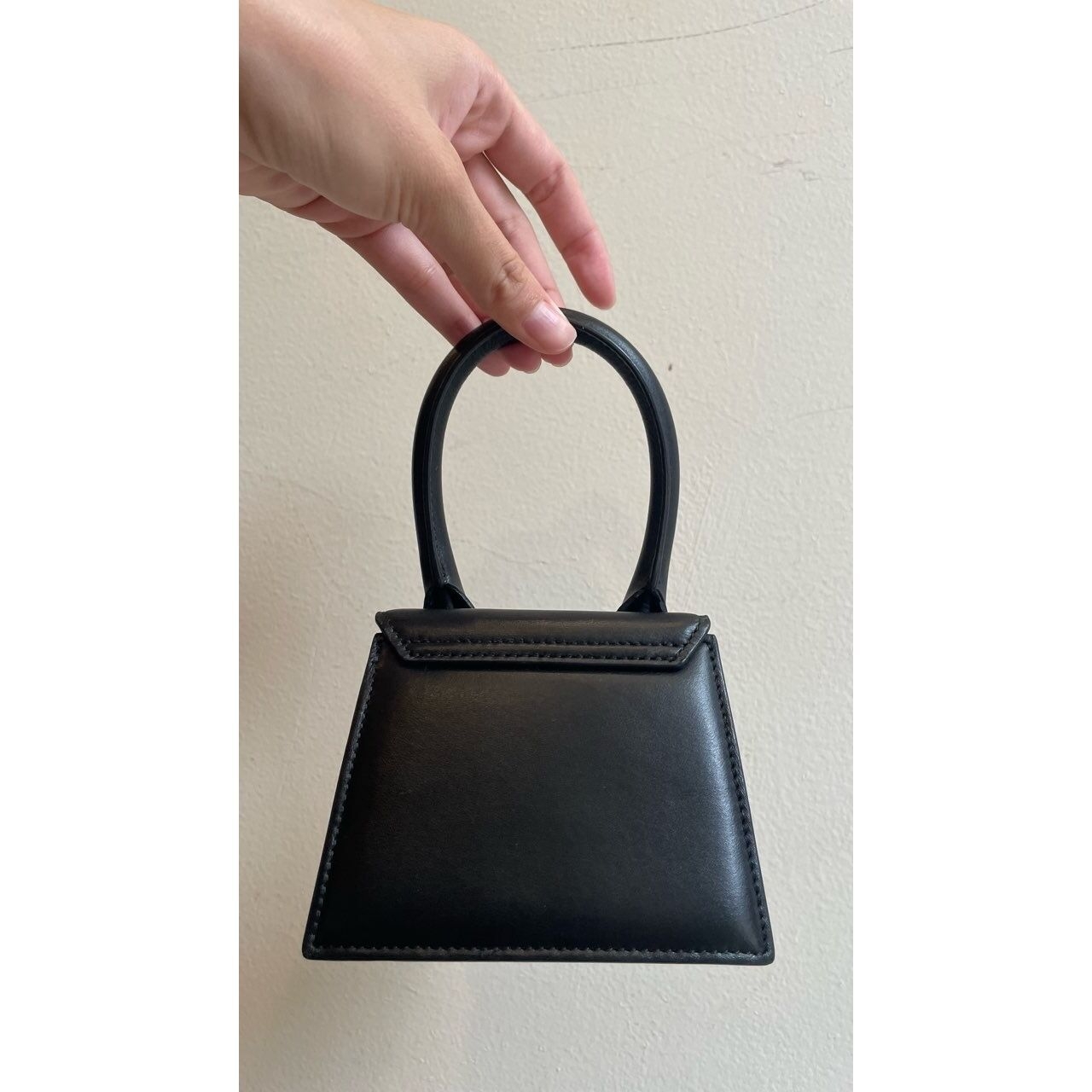 Jacquemus Gold & Black Handbag