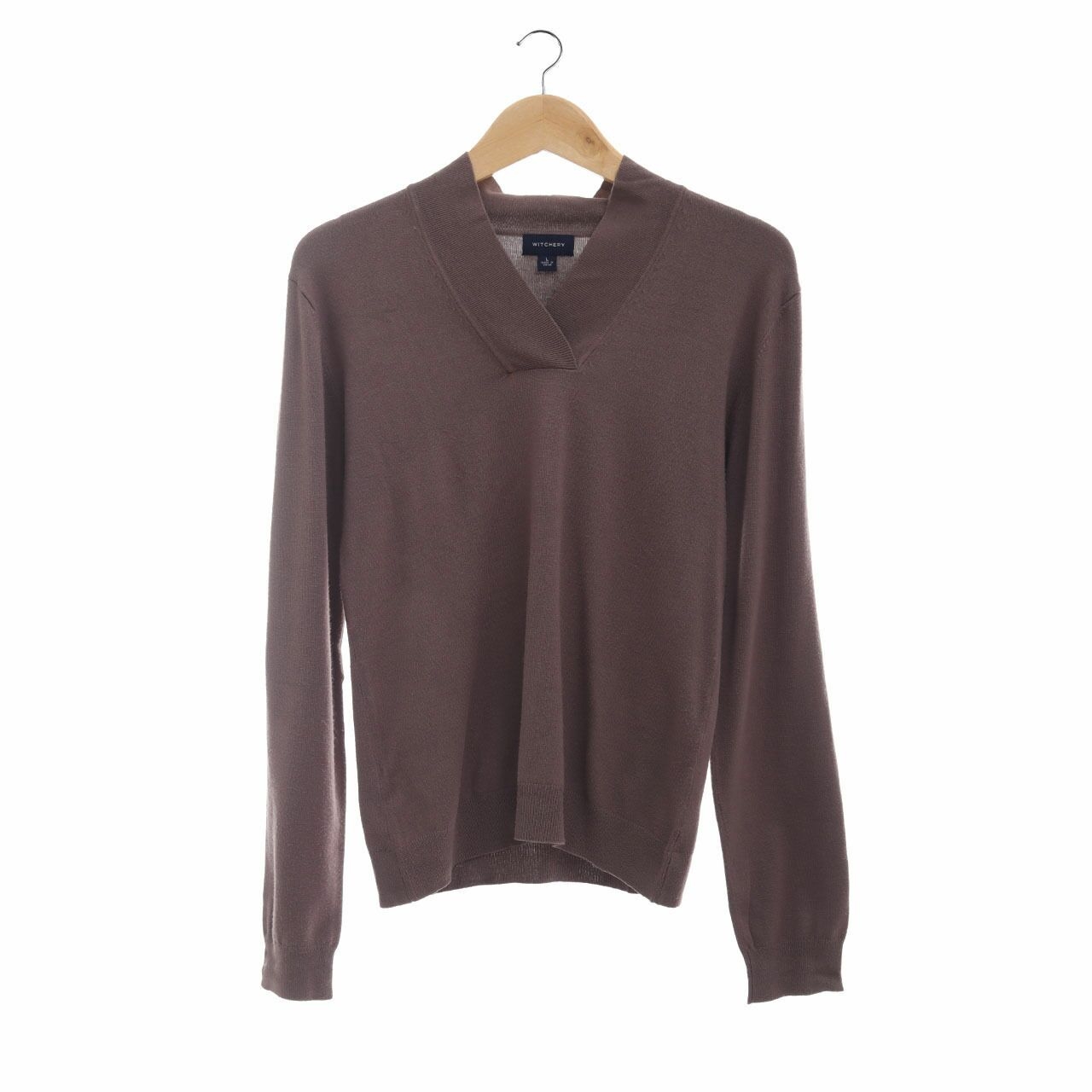 Witchery Brown Blouse