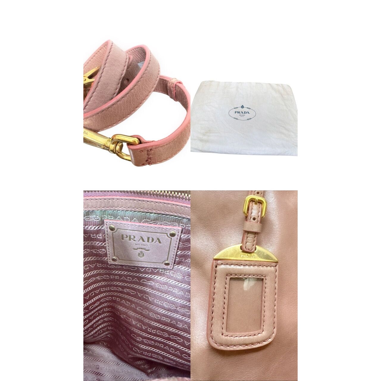 Prada Pink Tote Bag