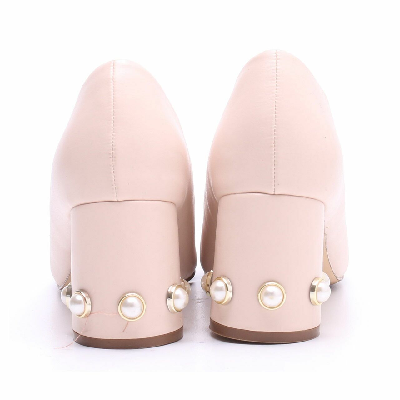 Marie Claire Nude Pearl Heels
