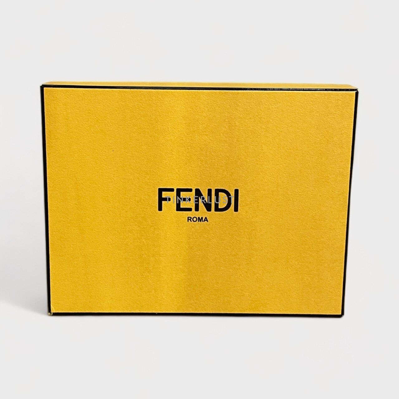 Fendi By The Way Vitello Liberty Vitello Century Medium Bi-Color Brown Bi-Fold Wallet