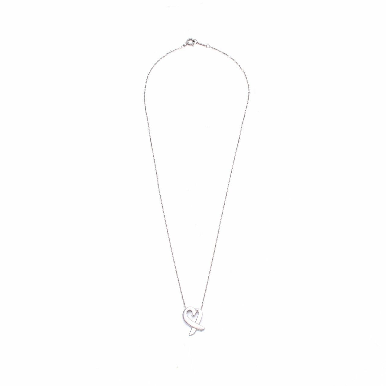 Tiffany & Co. Heart Silver Necklace Jewelry