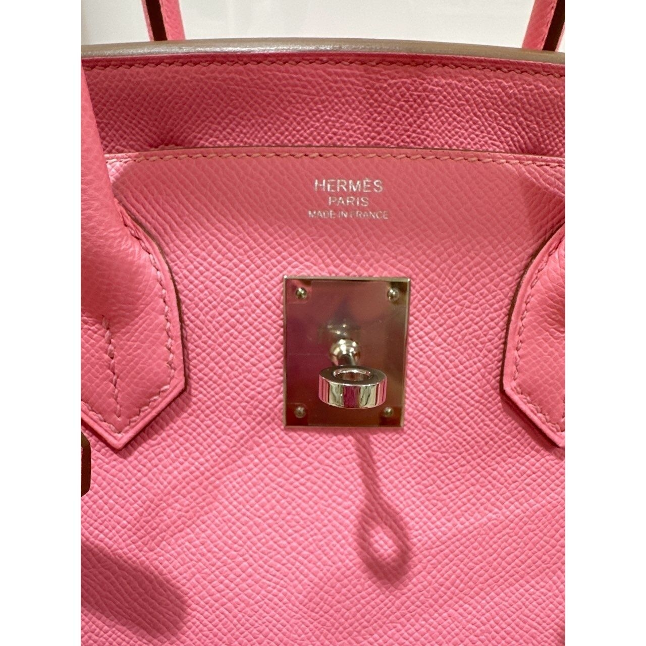 Hermes Birkin 30 Epsom Rose Confetti Handbag