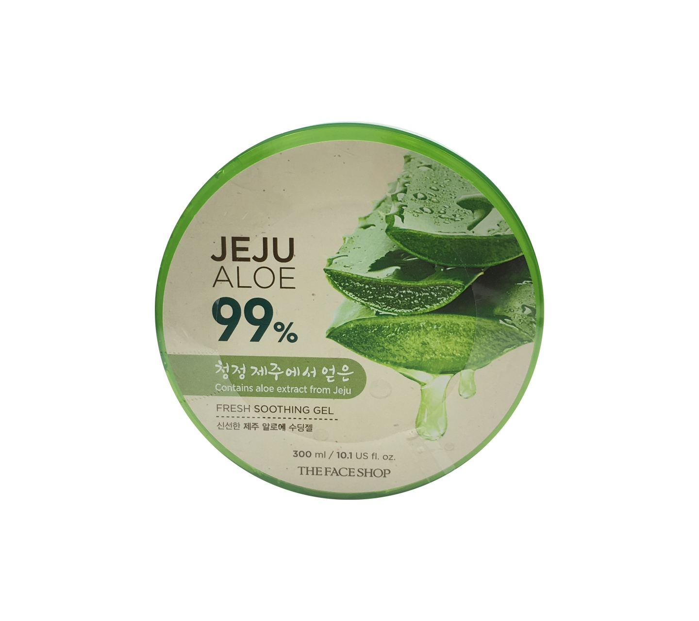 The face shop jeju aloe 99% fresh soothing gel