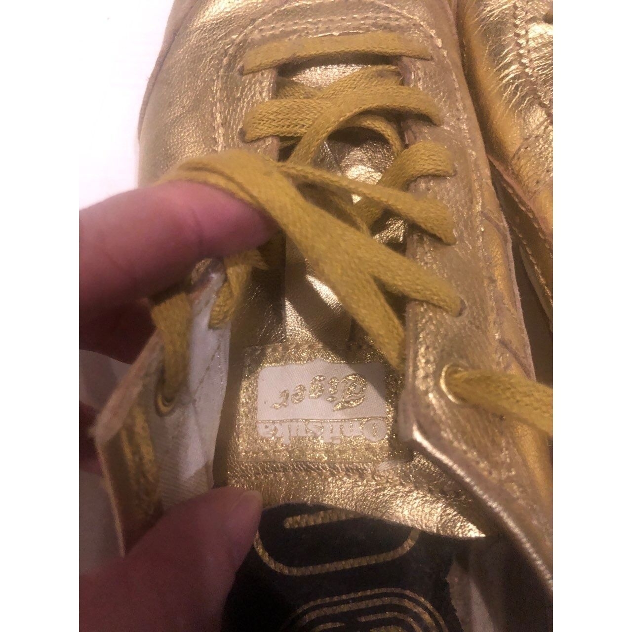 Onitsuka Tiger Gold Sneakers