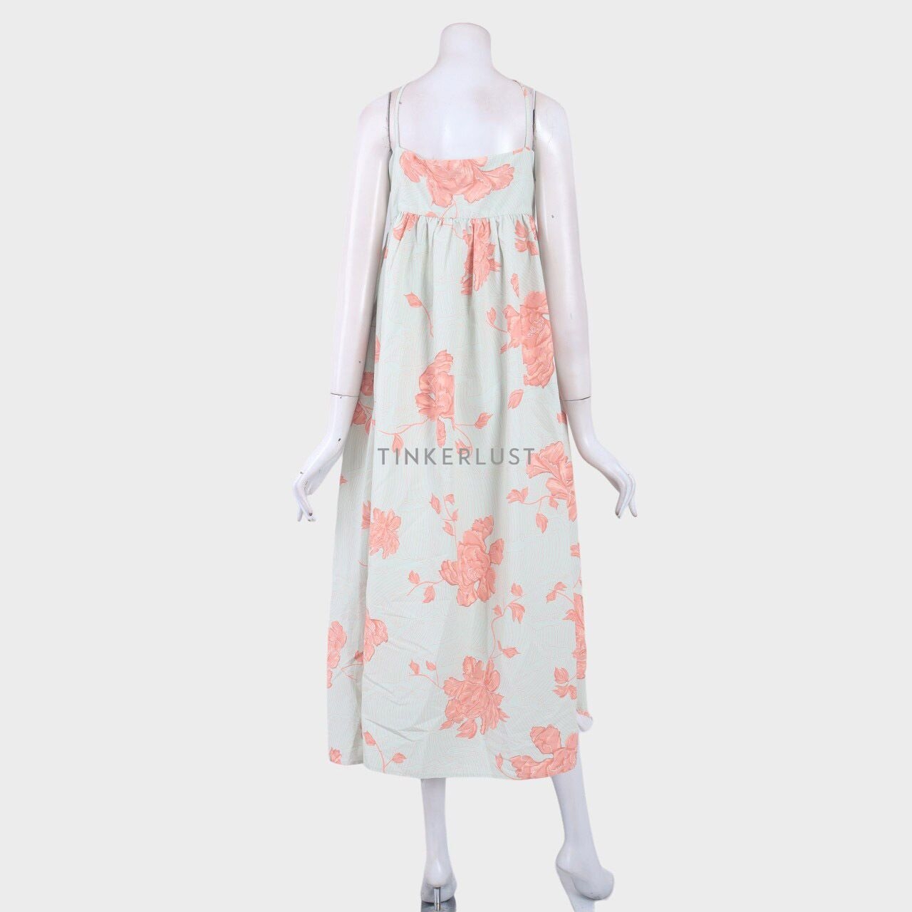 Love, Bonito Mint Floral Long Dress