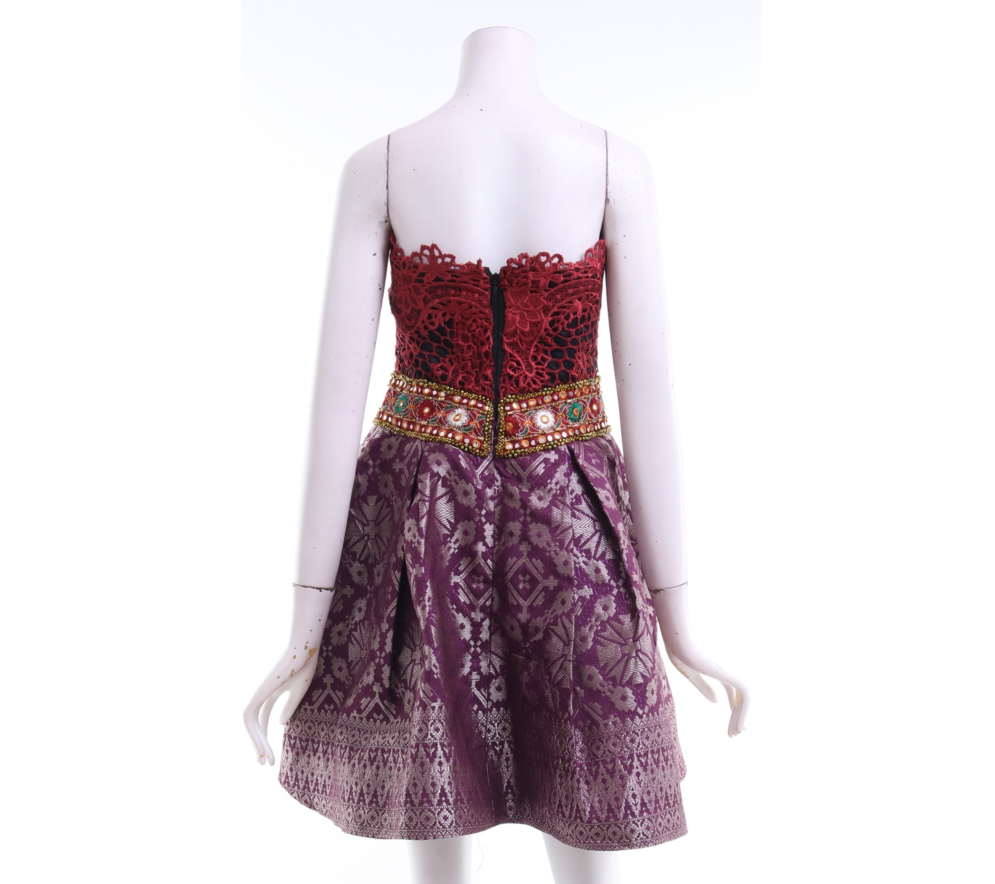 Luire by raden sirait multicolor mini dress