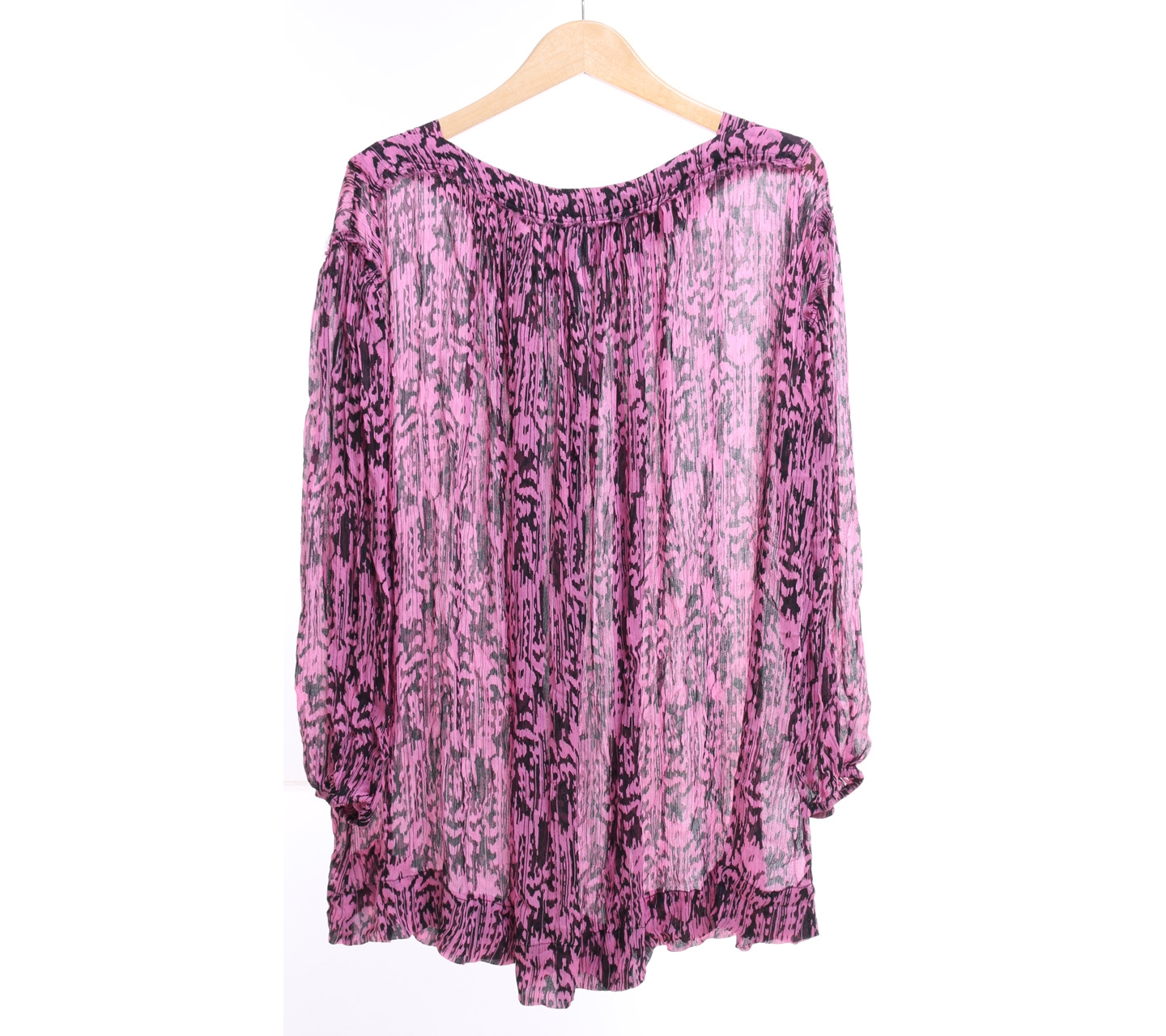 Isabel Marant Pink And Black Tunic Blouse