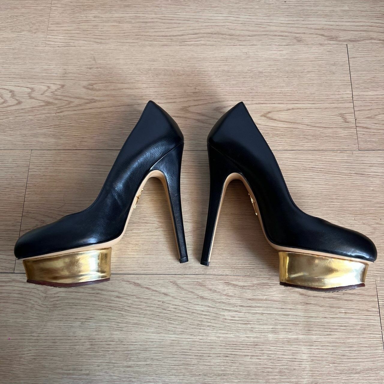 Charlotte Olympia Black Heels