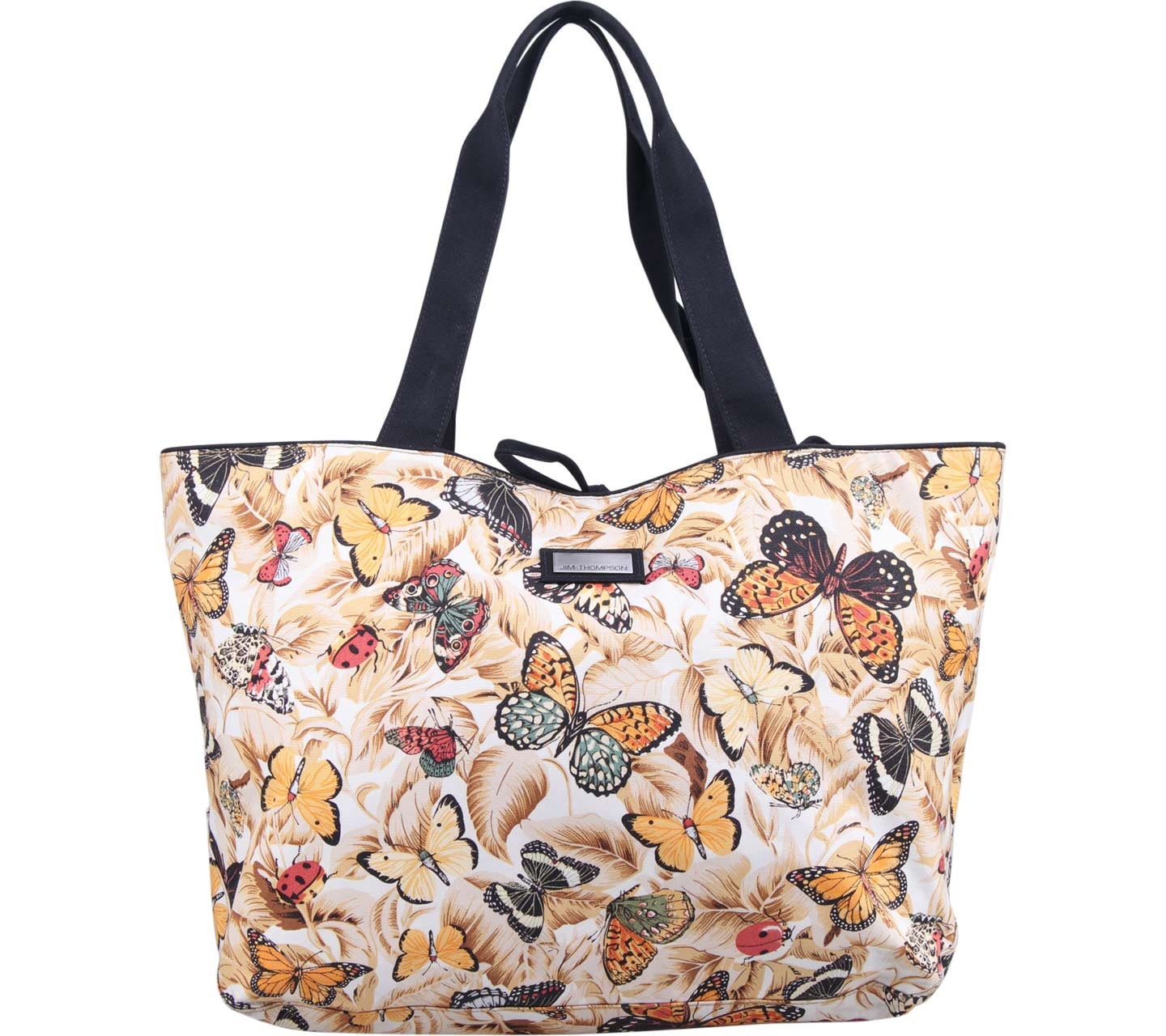 Jim Thompson Multi Colour Butterfly Print Shoulder Bag