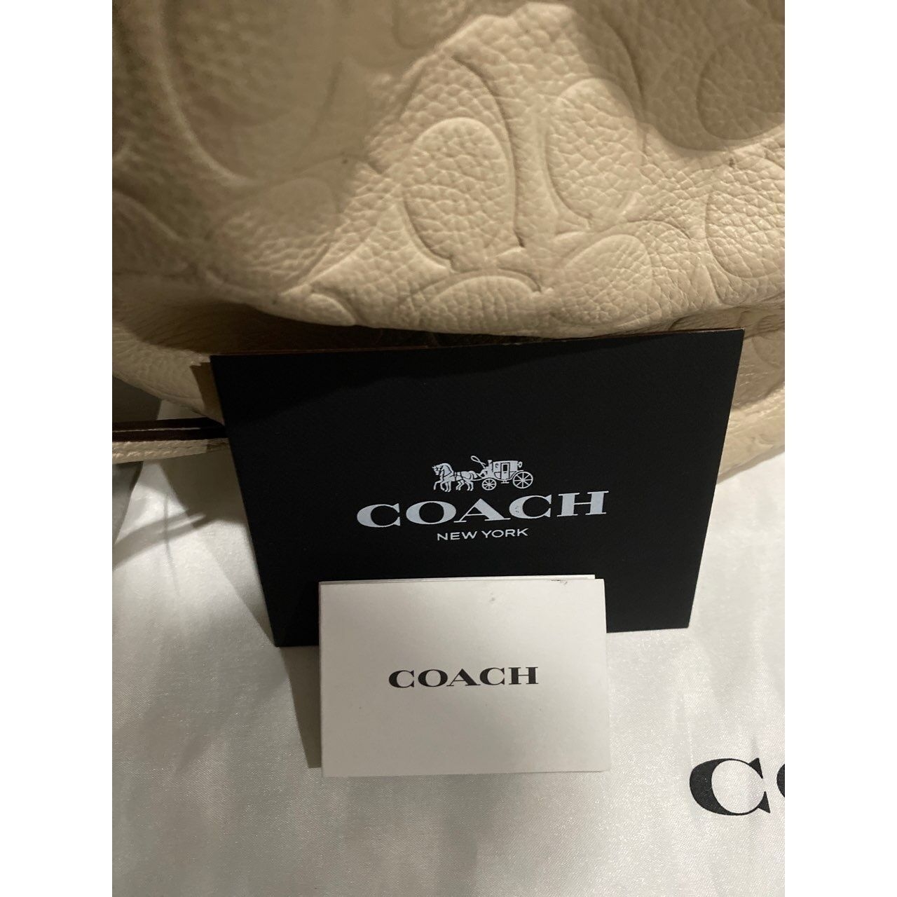 Coach Cream Handbag
