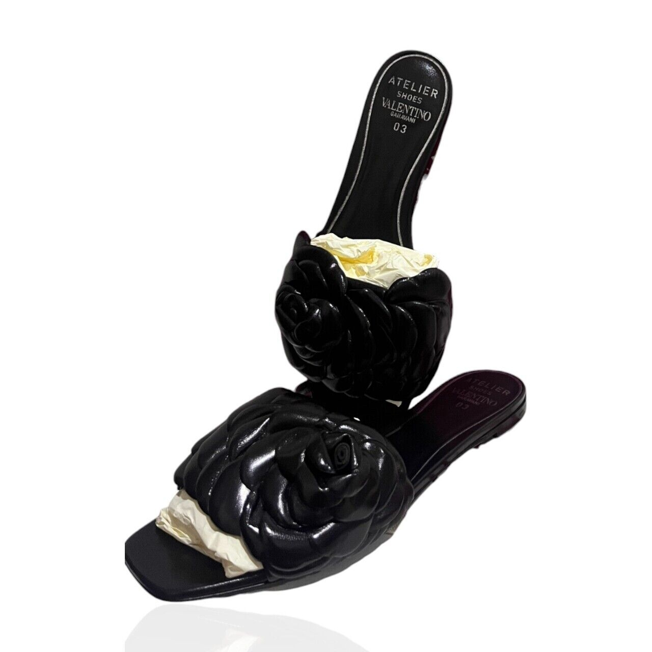 Valentino Garavani Black Sandals