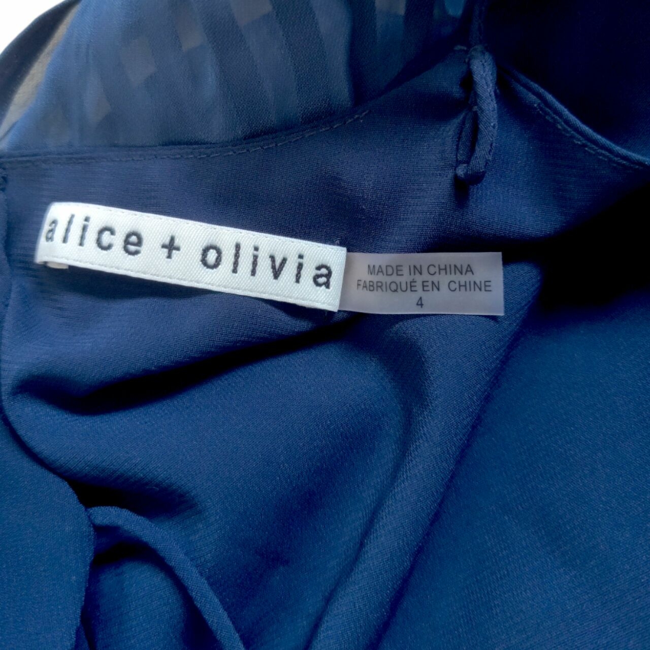 Alice + Olivia Blue Jumpsuit