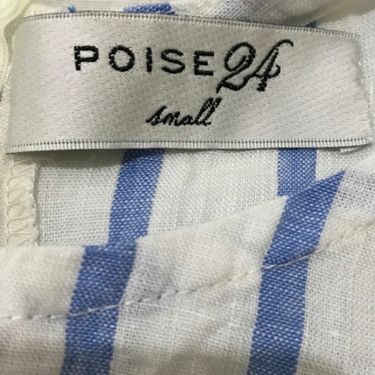 Poise24 Blue & White Stripes Two Piece