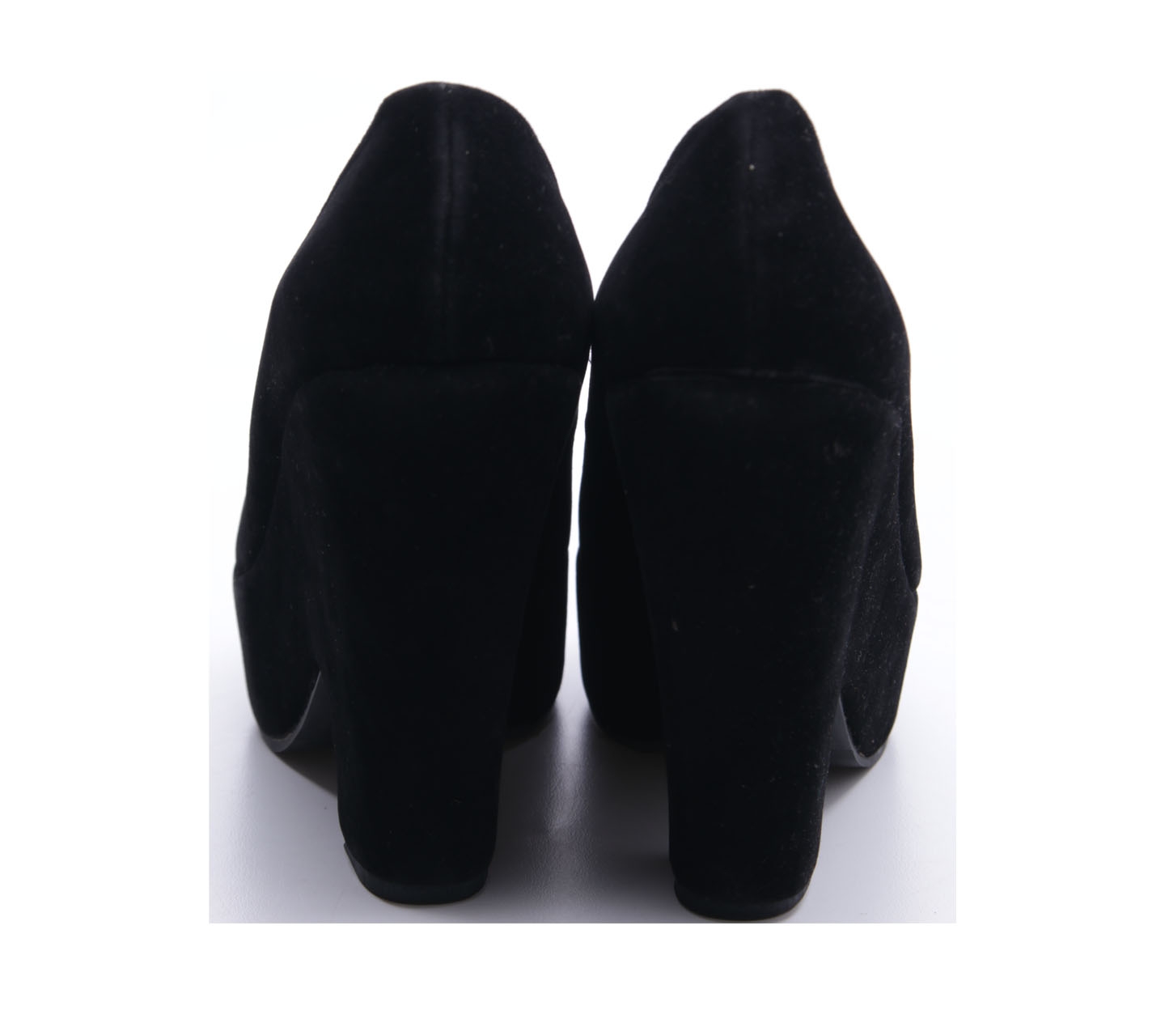 Bellagio Black Velvet Heels
