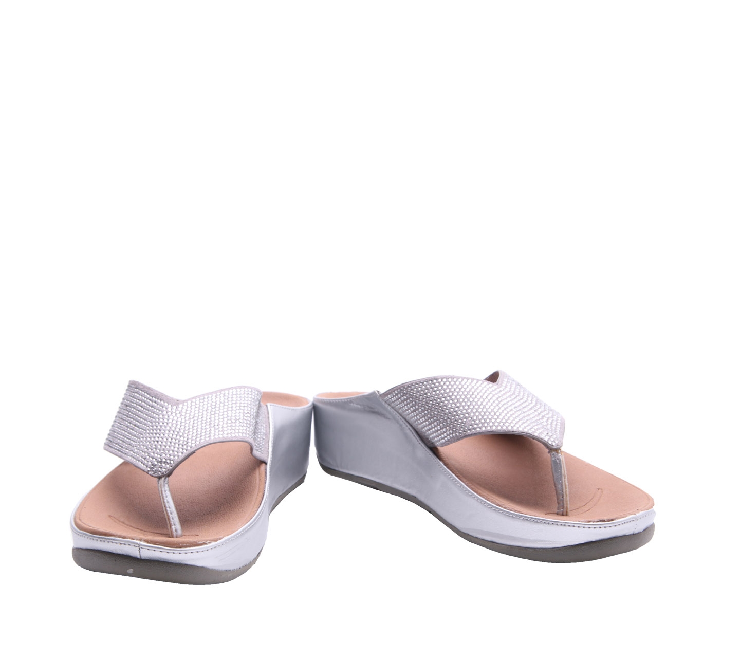 Fitflop Brown & Silver Sandals