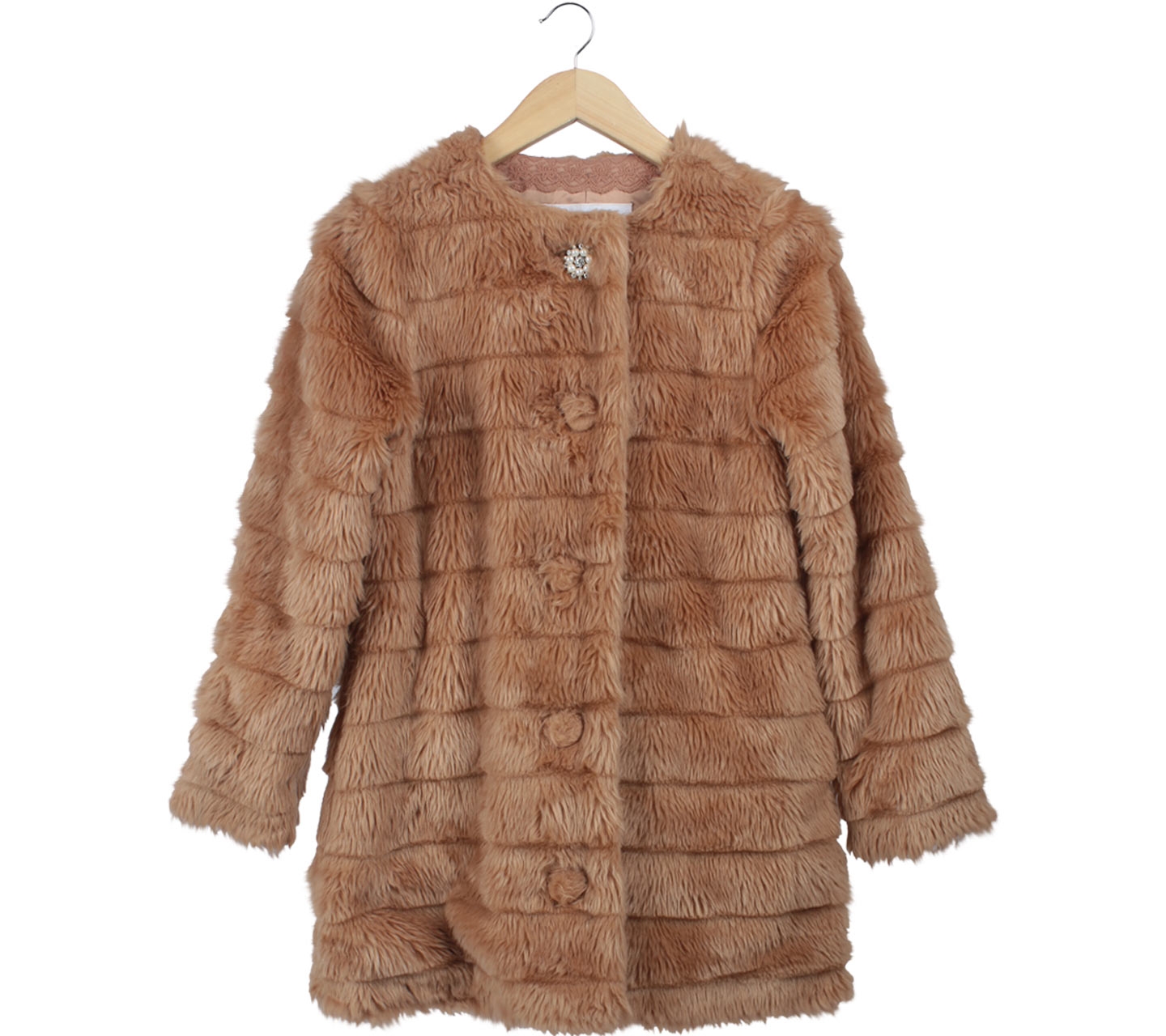 Liz Lisa Brown Fur Coat