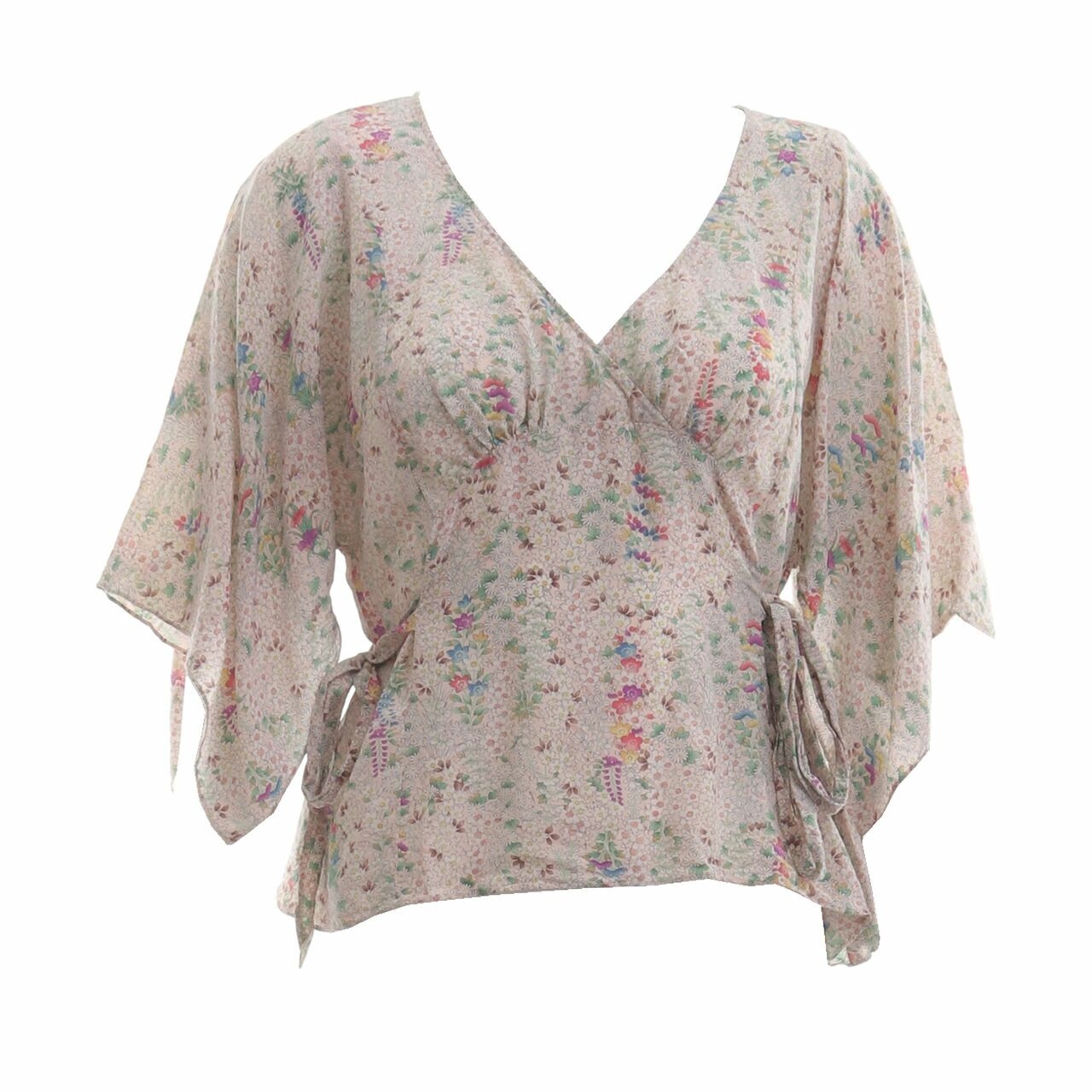 French Connection Multi Floral Blouse