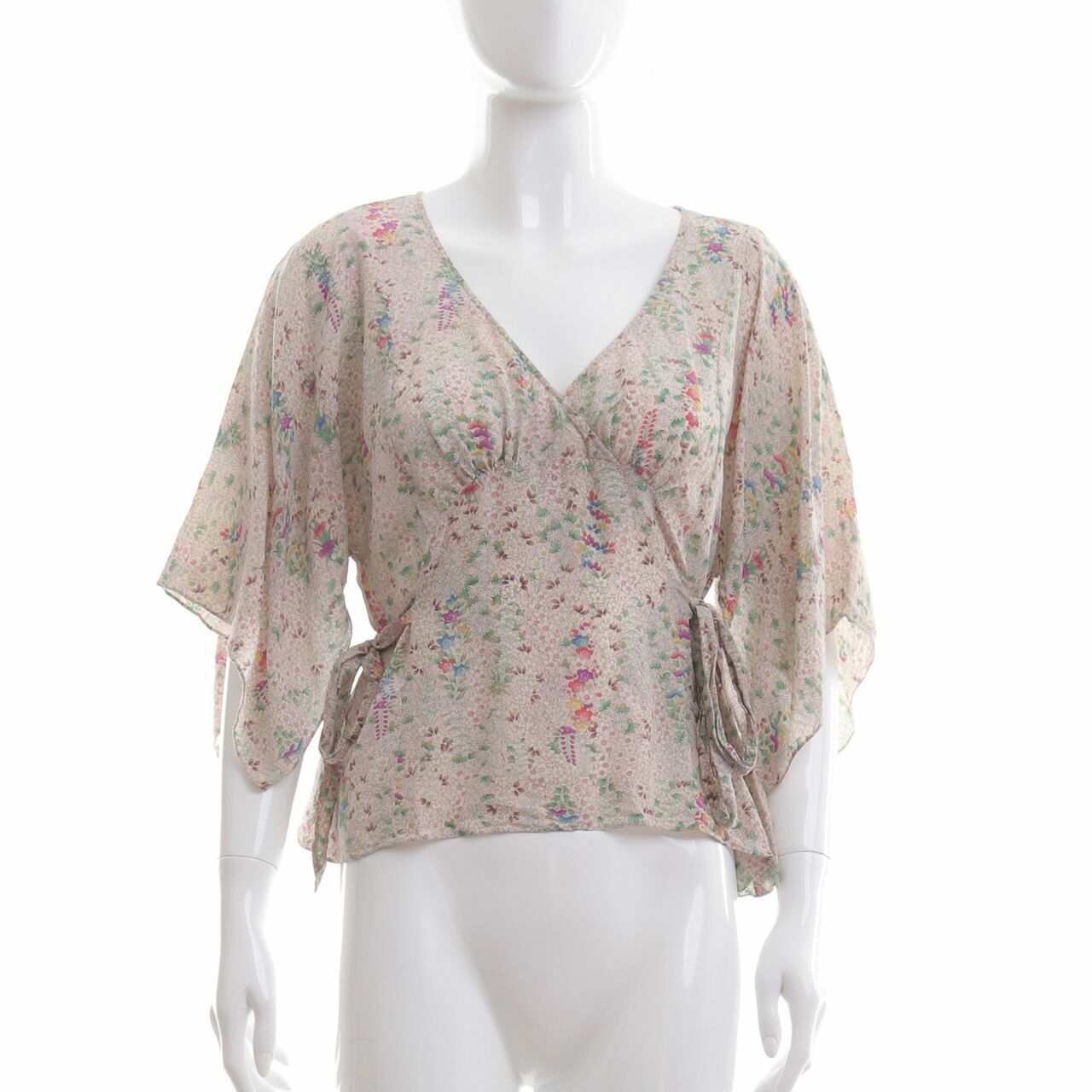 French Connection Multi Floral Blouse