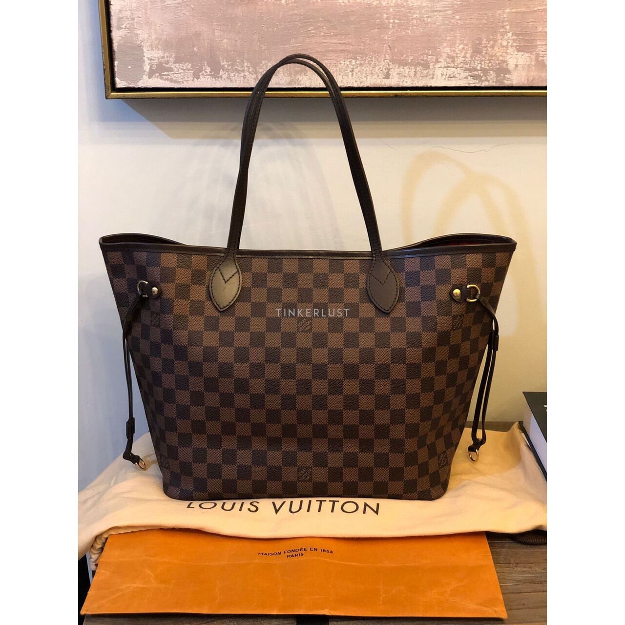 Louis Vuitton Neverfull MM 2013 Tote Bag