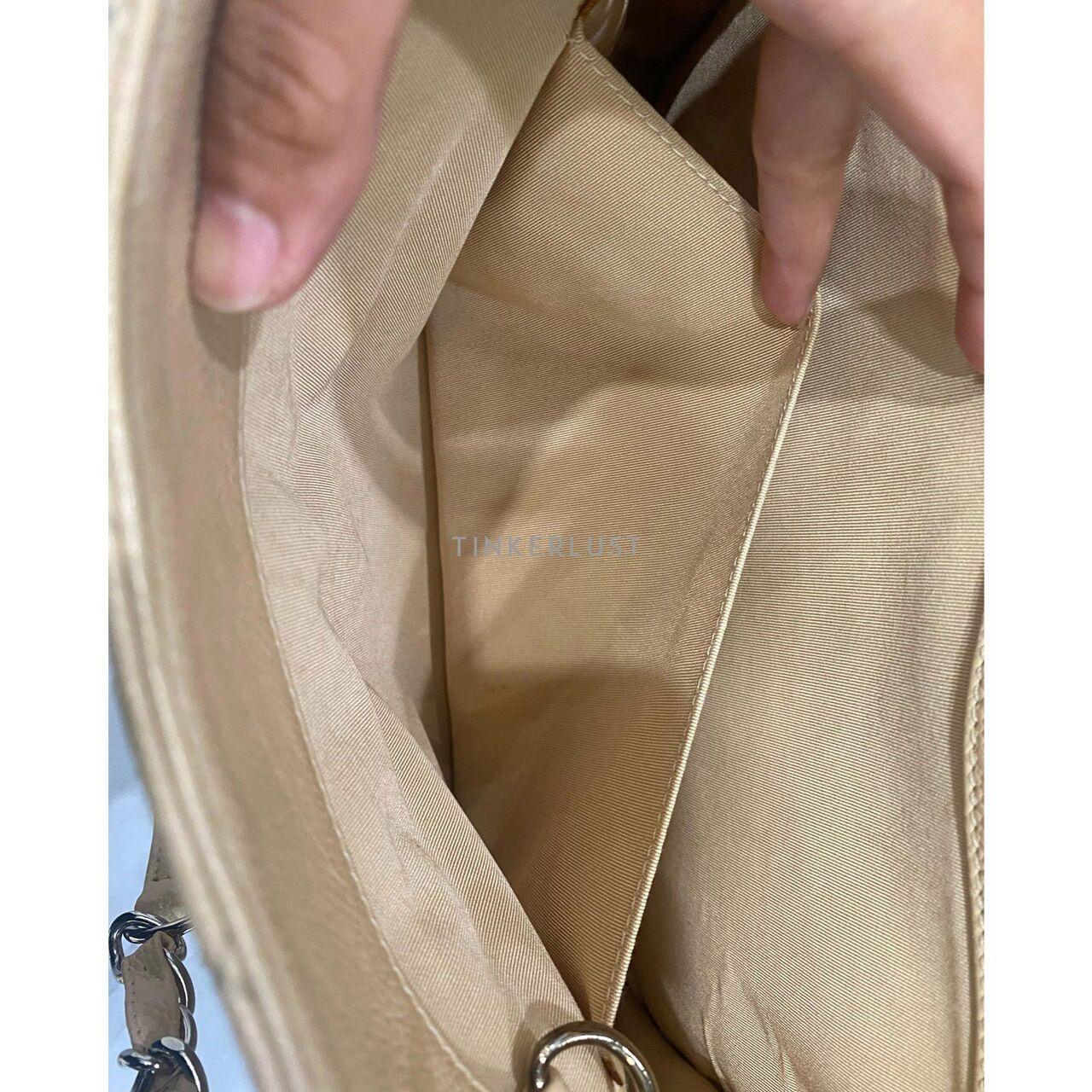 Chanel GST Beige #12 SHW Tote Bag