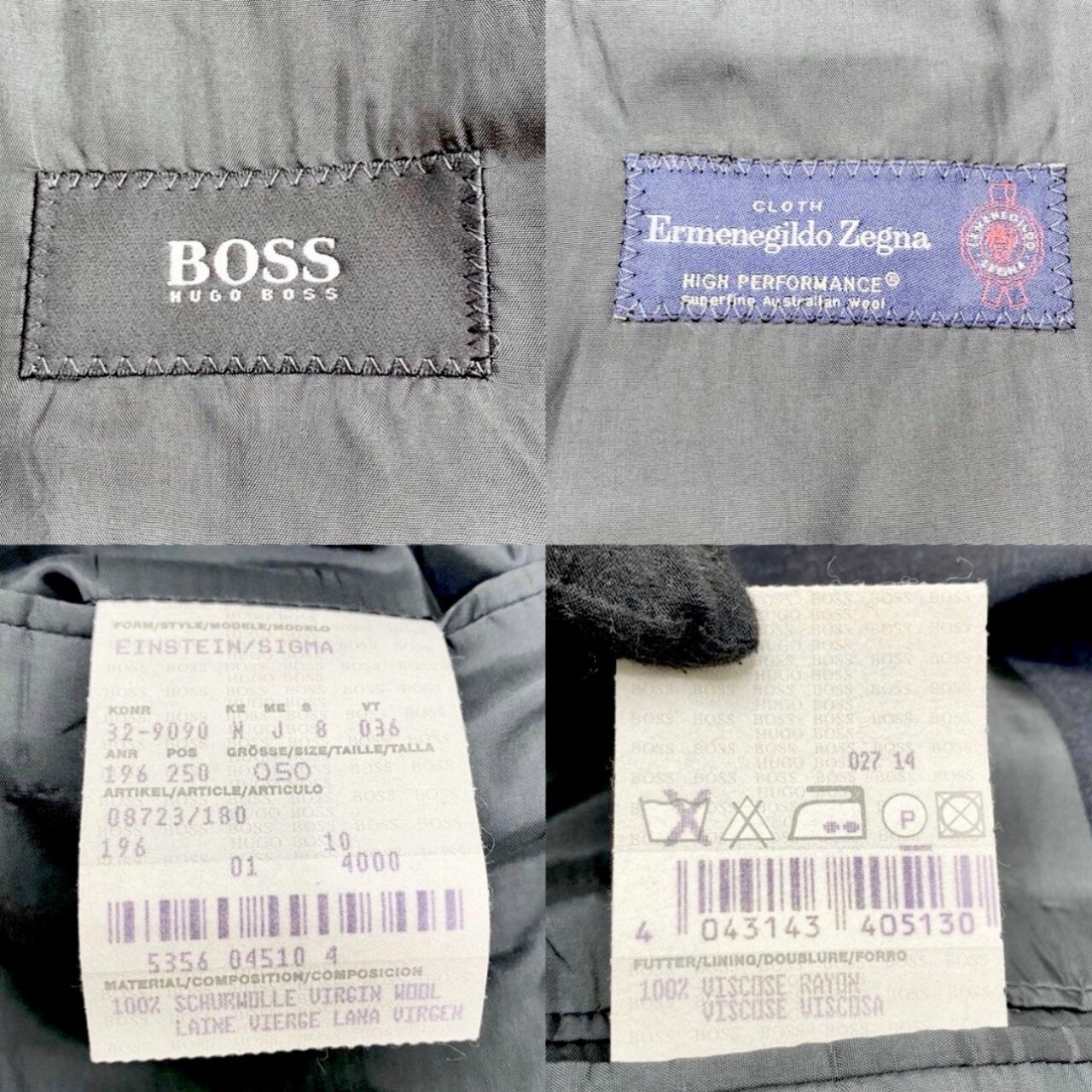 Boss By Hugo Boss Black Organic Blazer