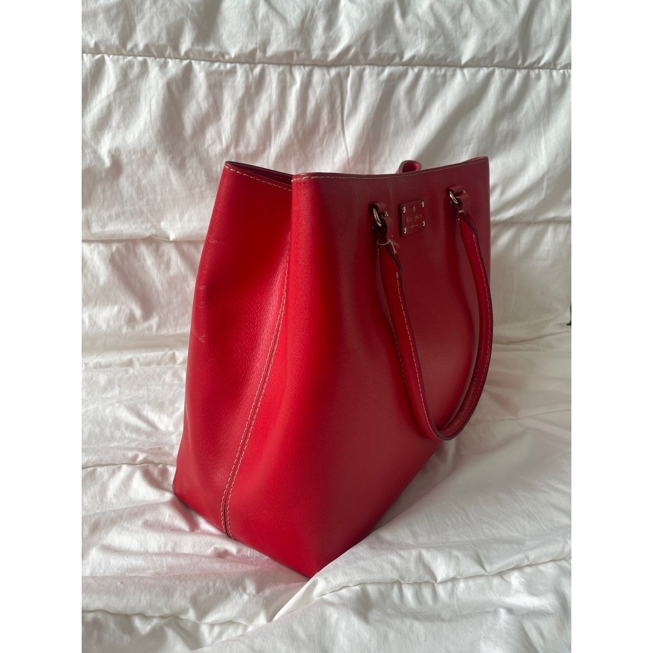 Kate Spade New York Red Tote Bag