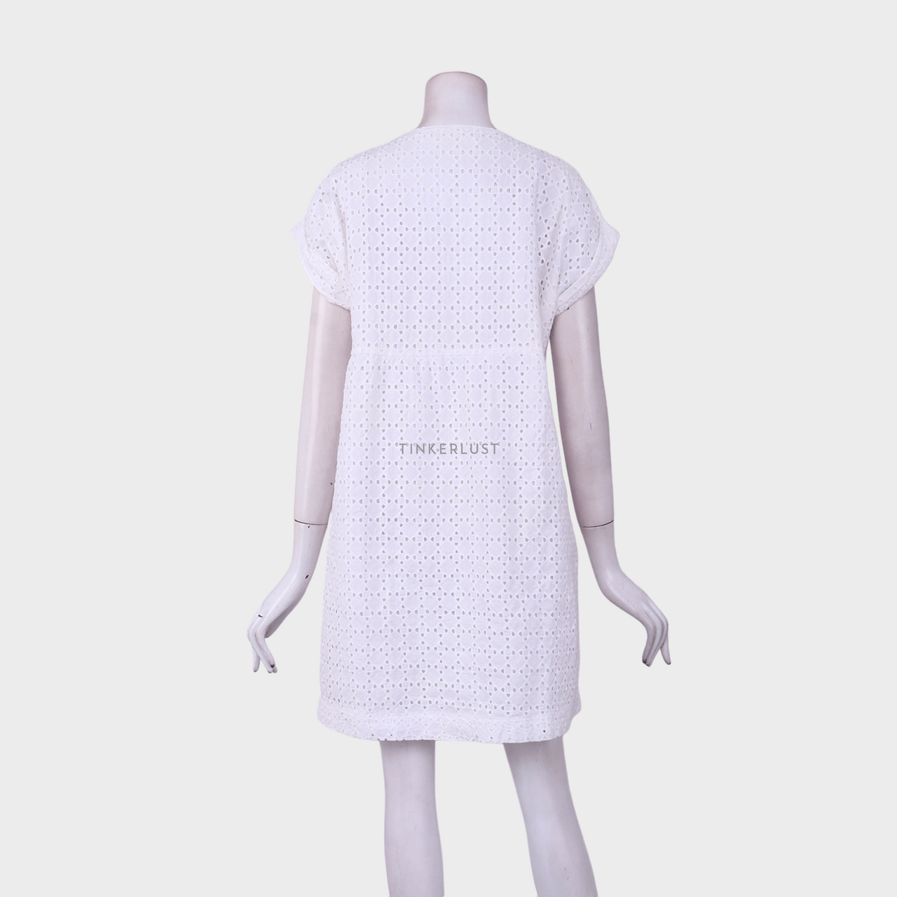 Beatrice Clothing White Mini Dress