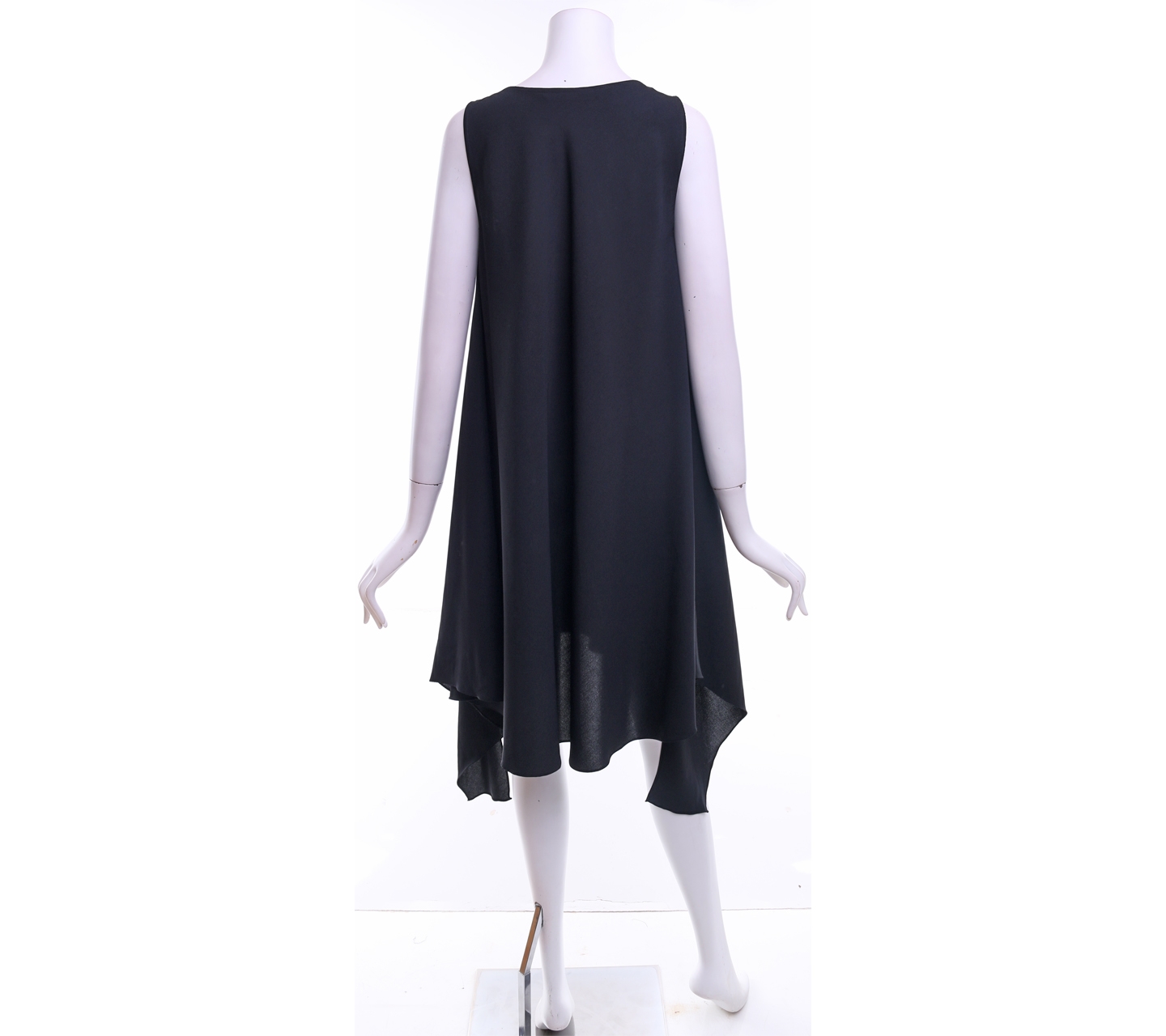 Shop At Shopee Black Asymmetrical Mini Dress