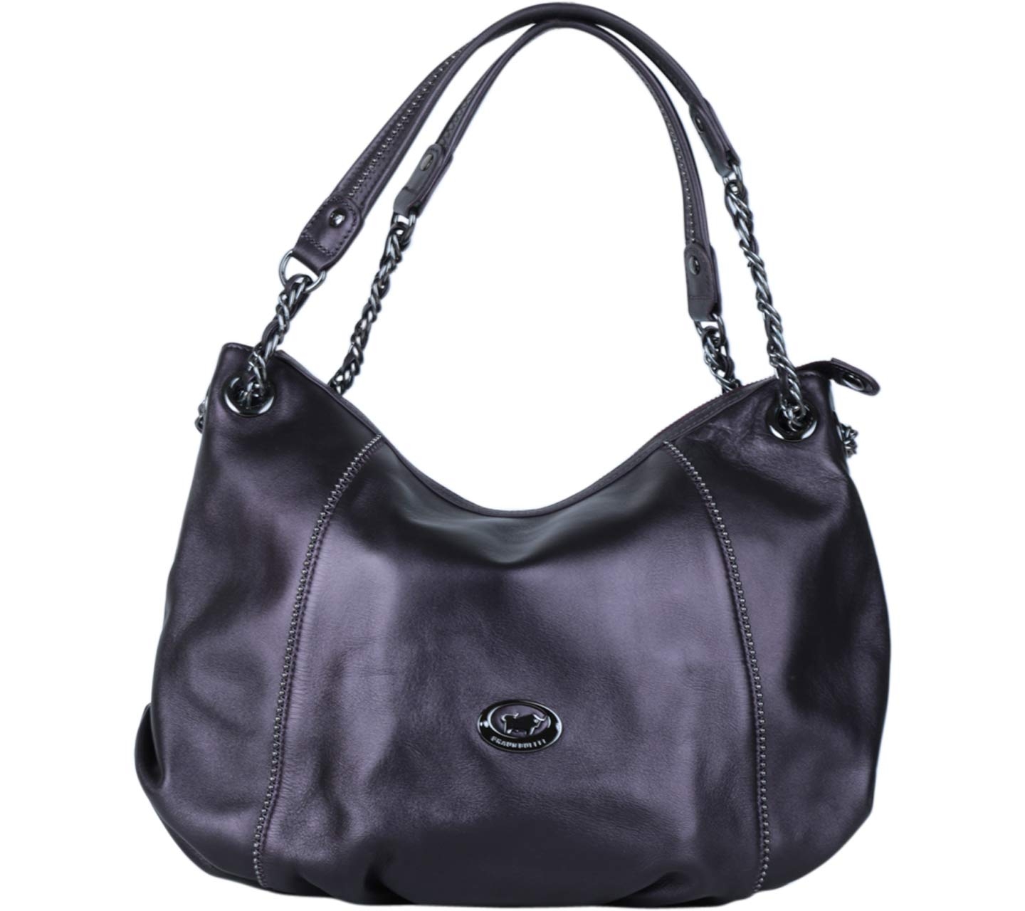 Braun Buffle Dark Purple Shoulder Bag