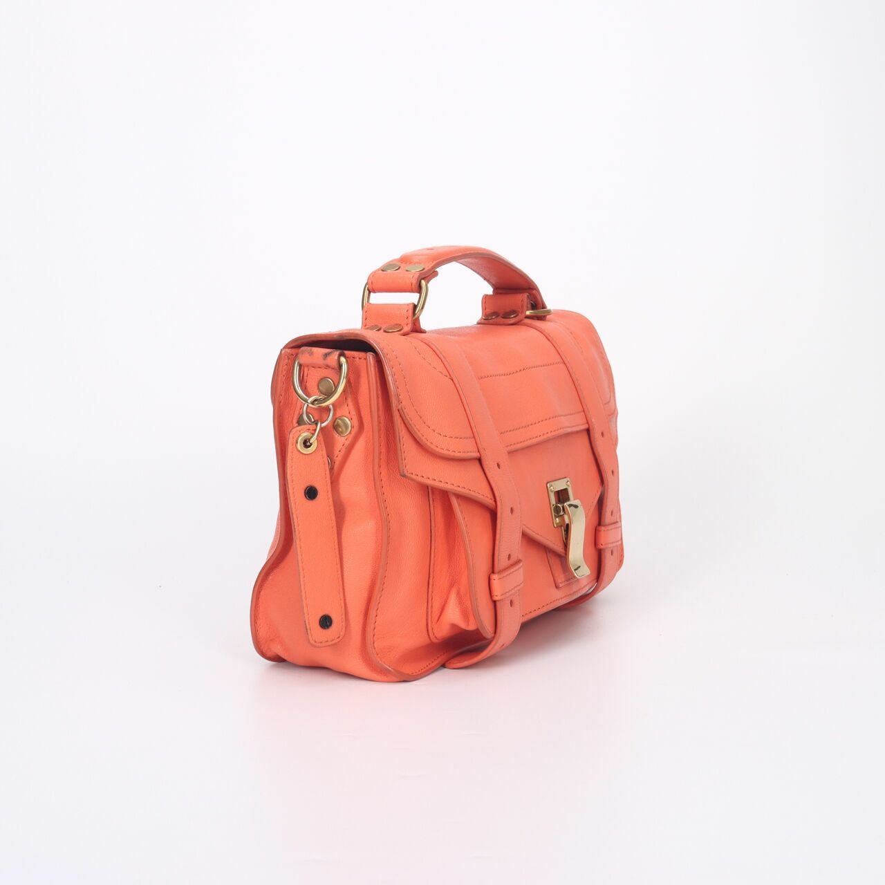 Proenza Schouler Orange PS1 Mini Satchel bag