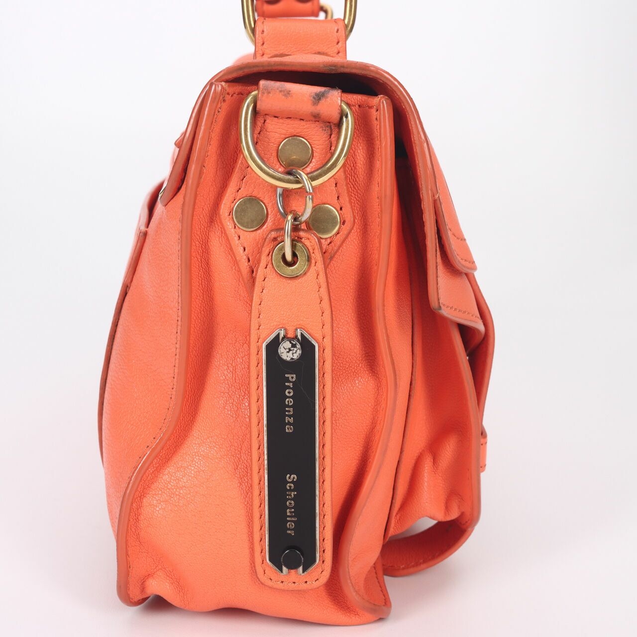 Proenza Schouler Orange PS1 Mini Satchel bag