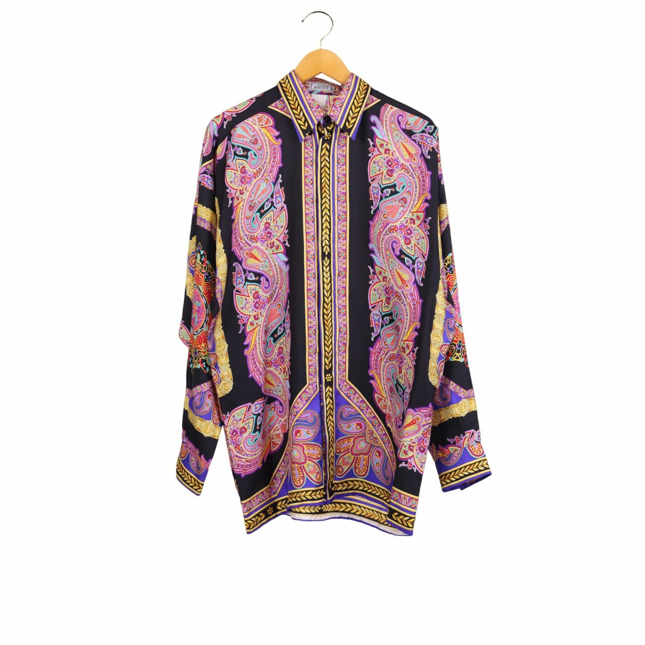 Gianni Versace Vintage Multicolour Pattern Shirt