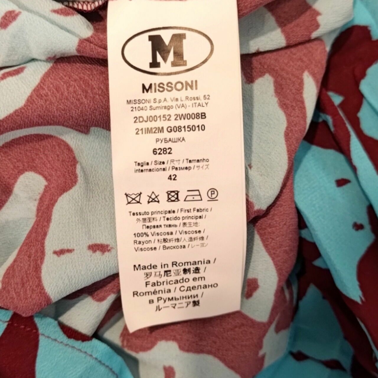 Missoni Face-Print Shirt