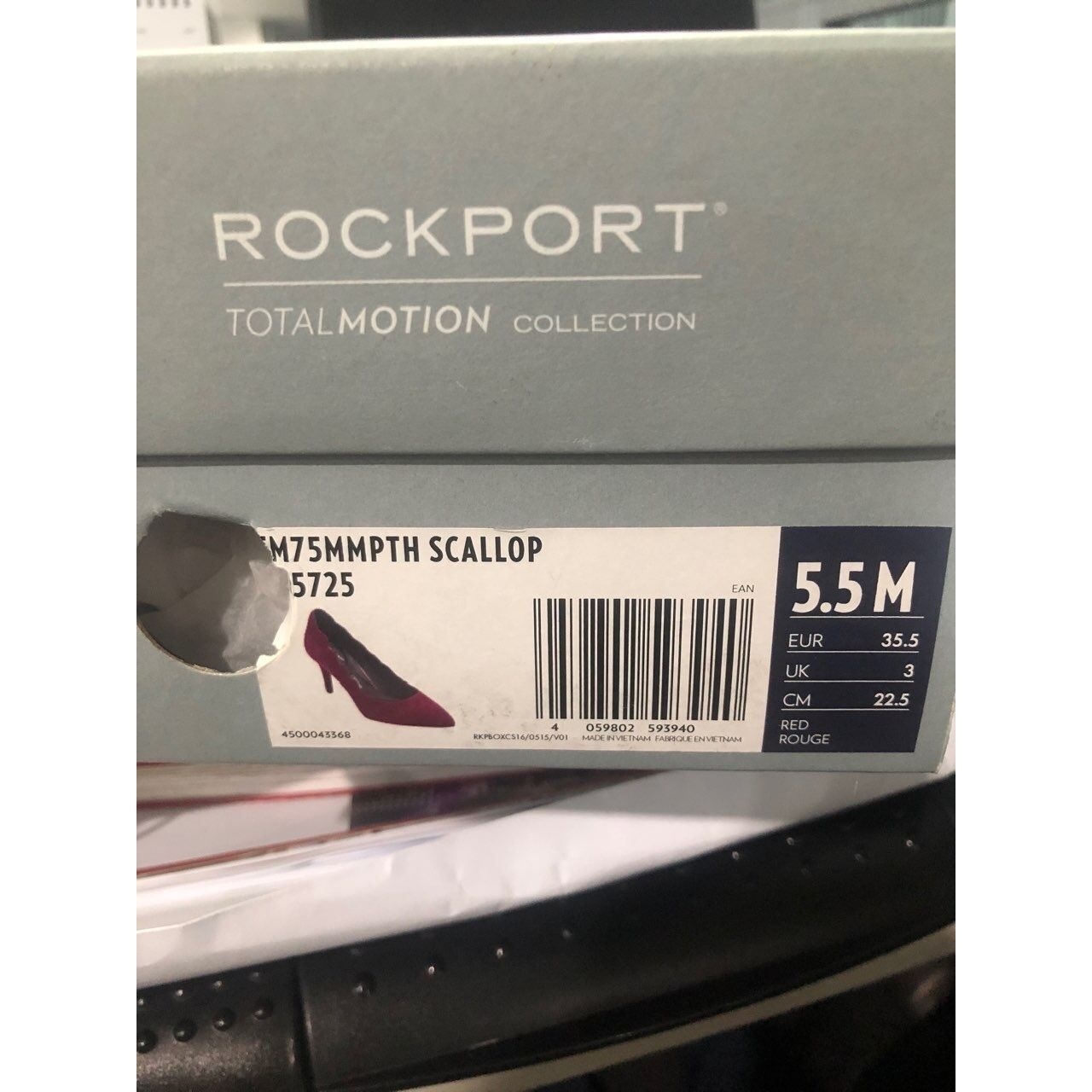 Rockport Dark Purple Heels