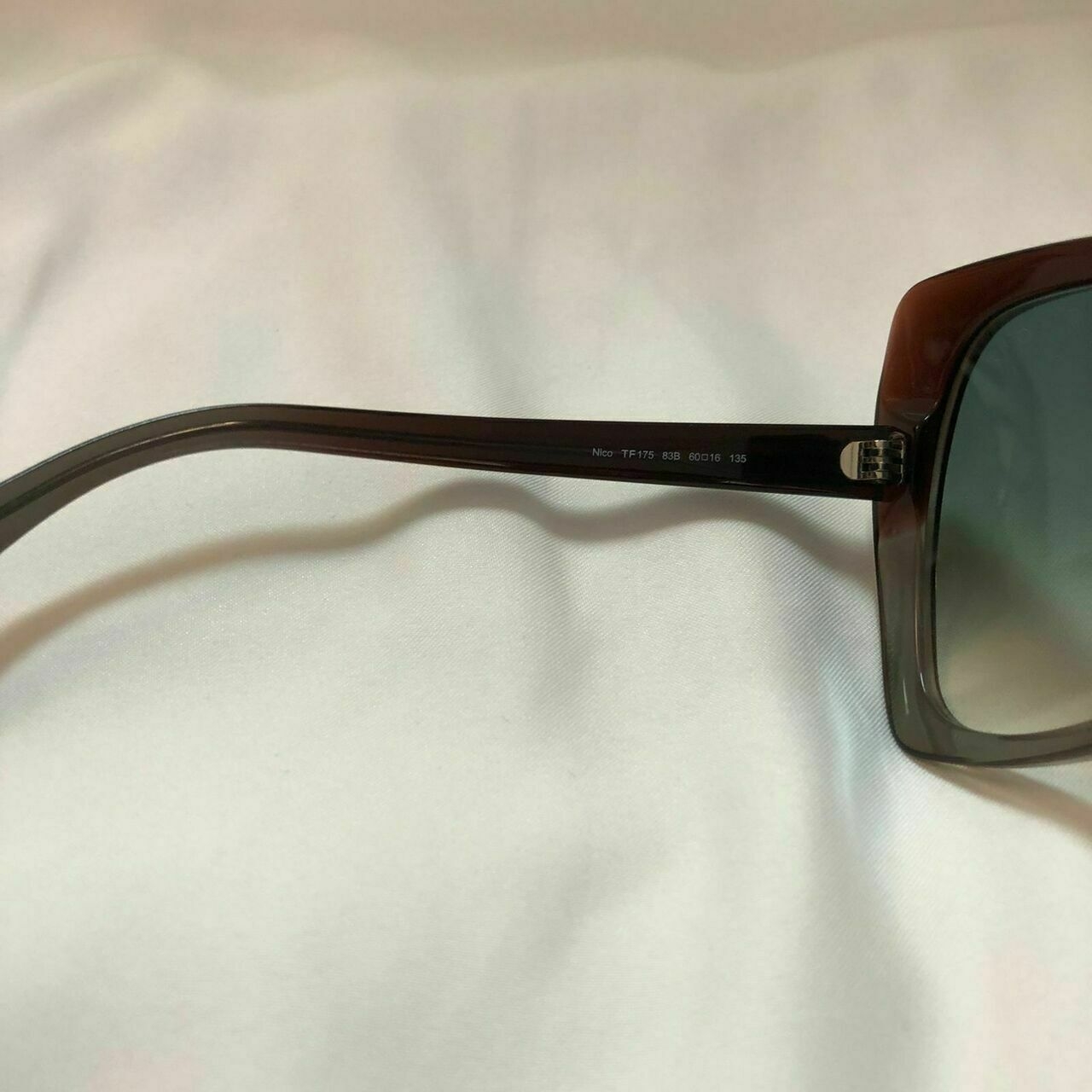 Tom Ford Infinity Dark Brown & Black Sunglasses