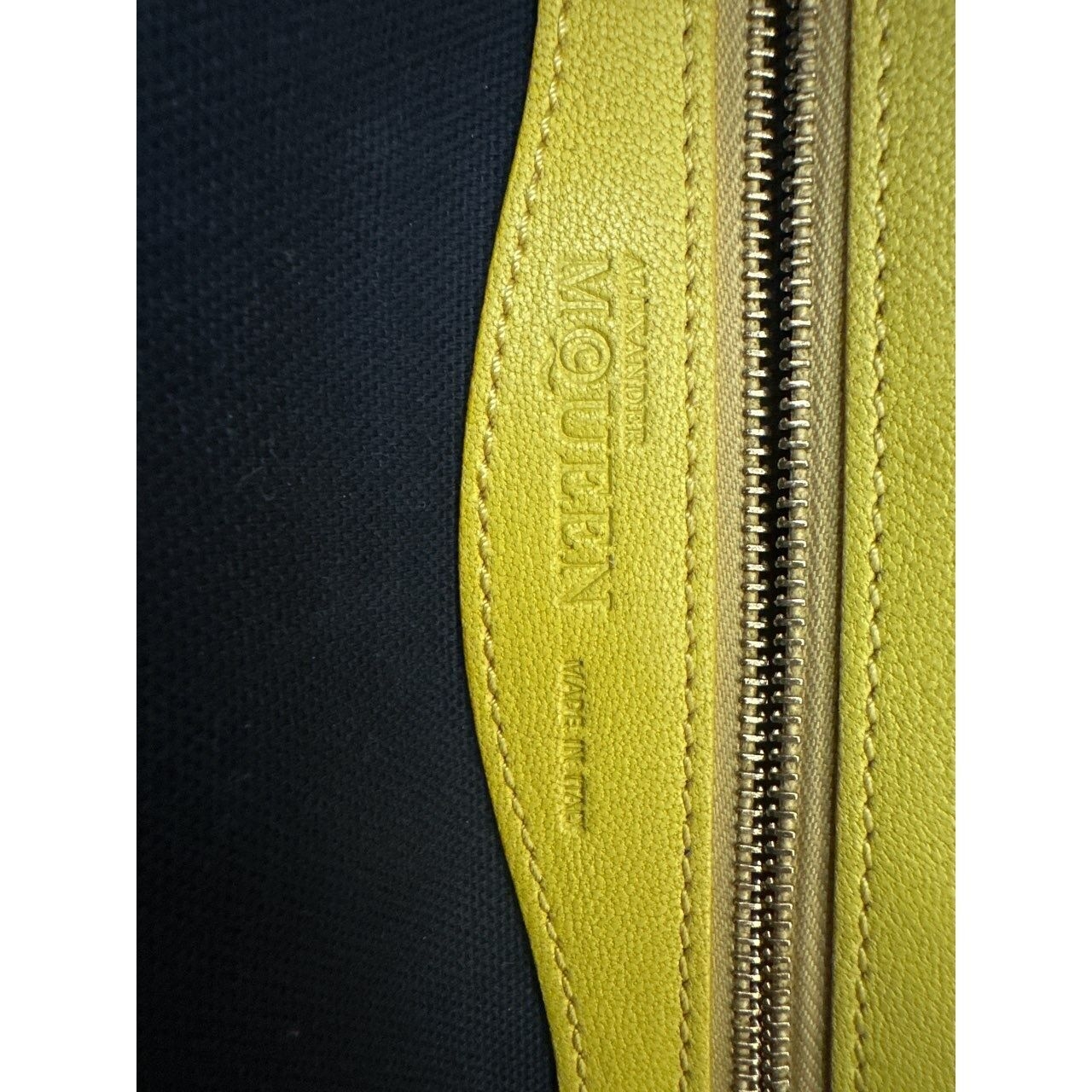 Alexander McQueen Yellow & Caramel Handbag