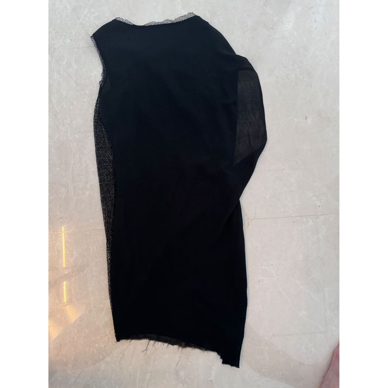 Helmut Lang Black Midi Dress