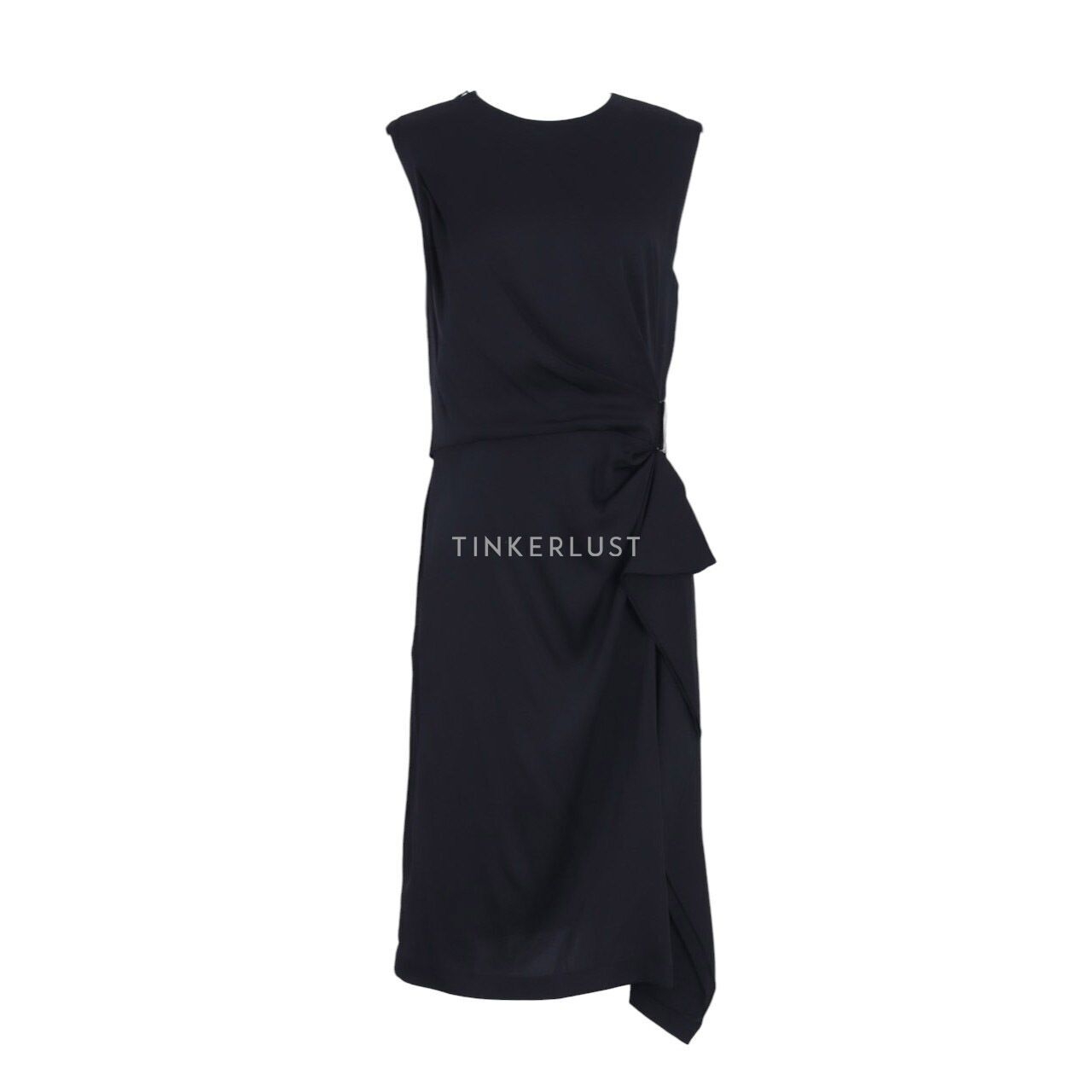 Diane Von Furstenberg Alba  Black Mini Dress