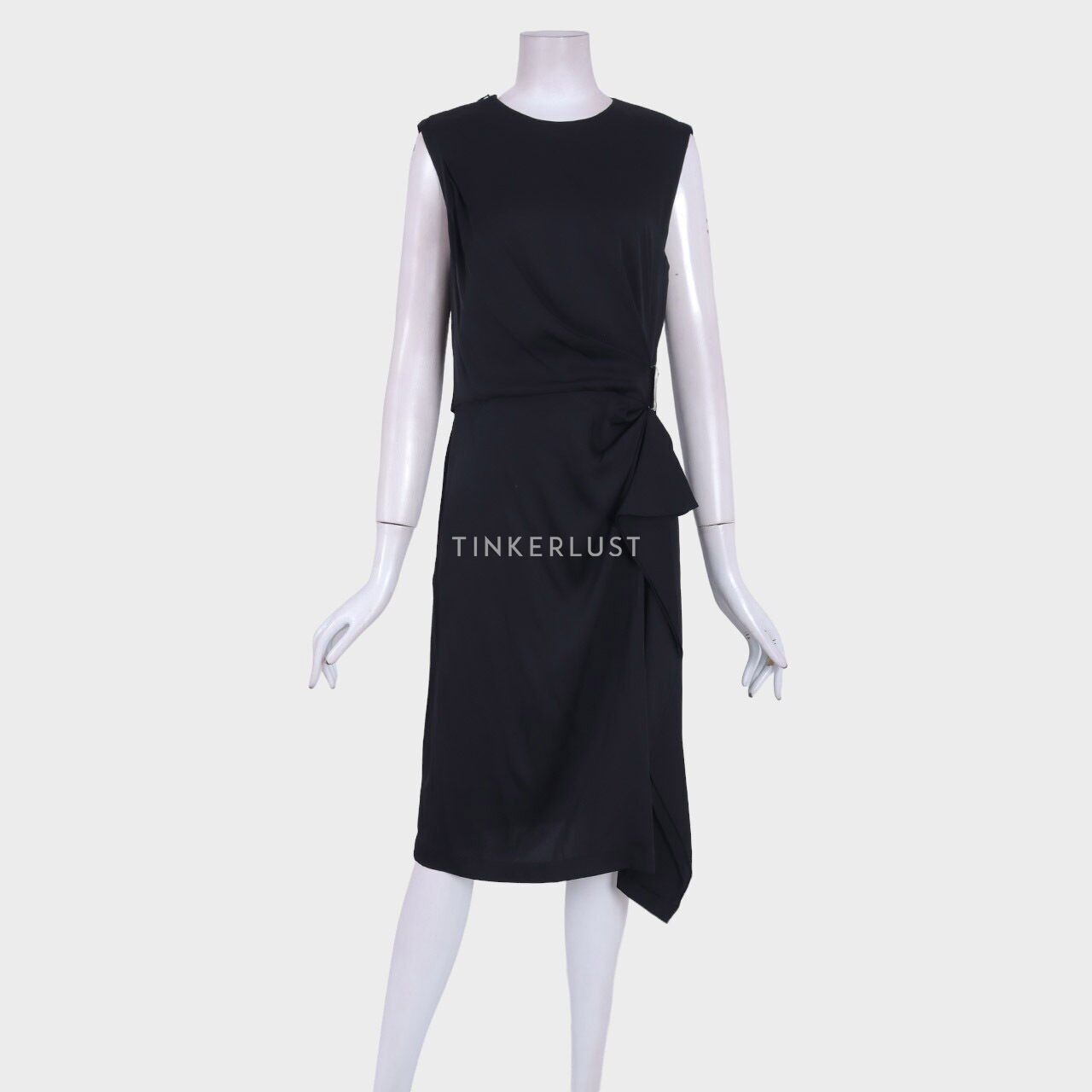 Diane Von Furstenberg Alba  Black Mini Dress