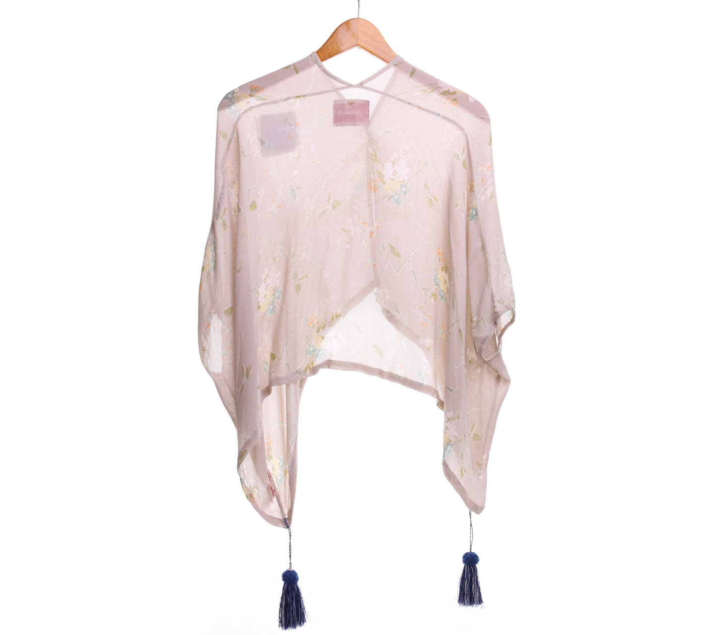 Geulis Taupe Floral Outerwear