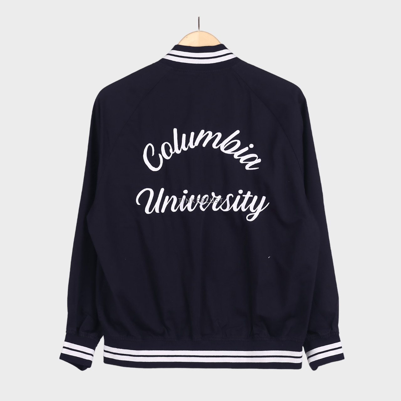 GU x Columbia University Black Bomber Jacket