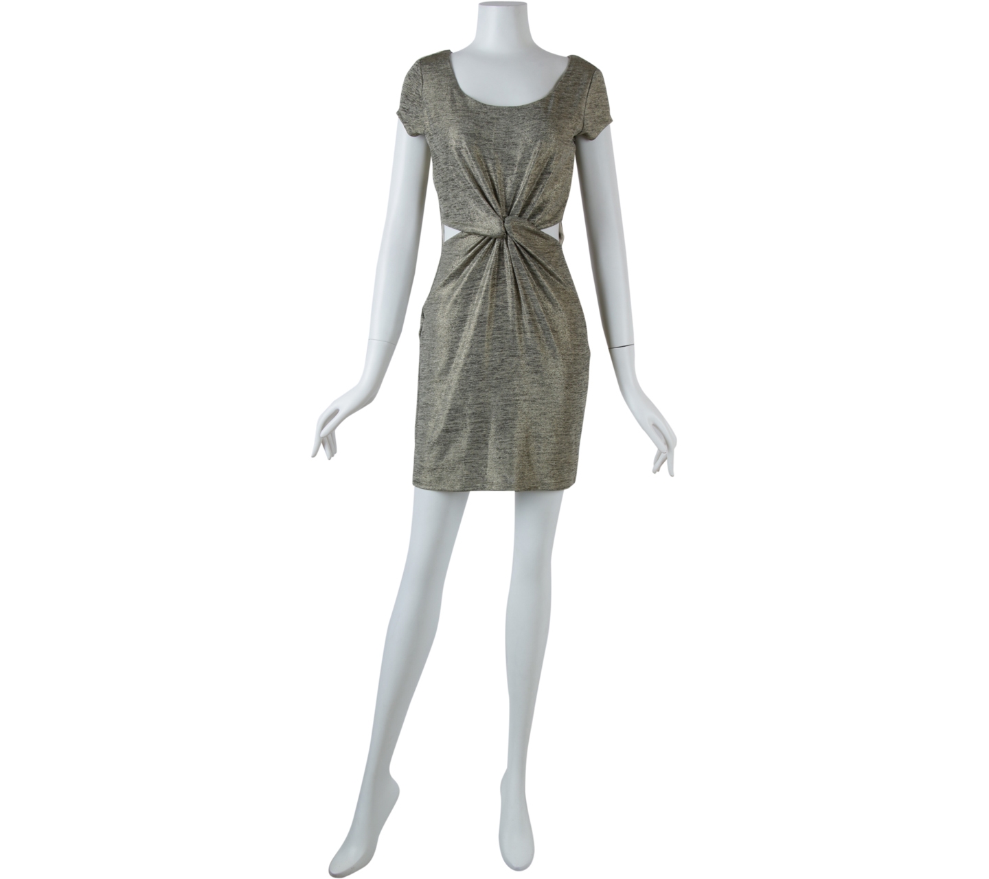 Charlotte Russe Gold Mini Dress